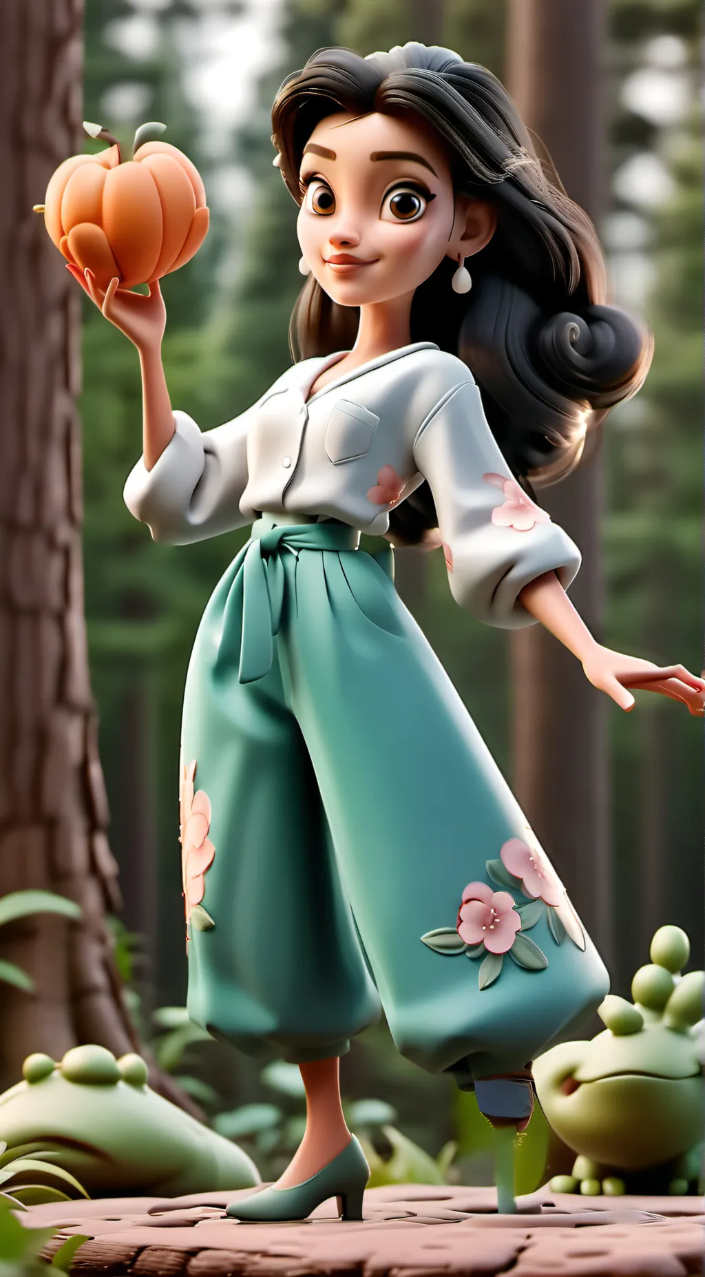 ai character: Girly background