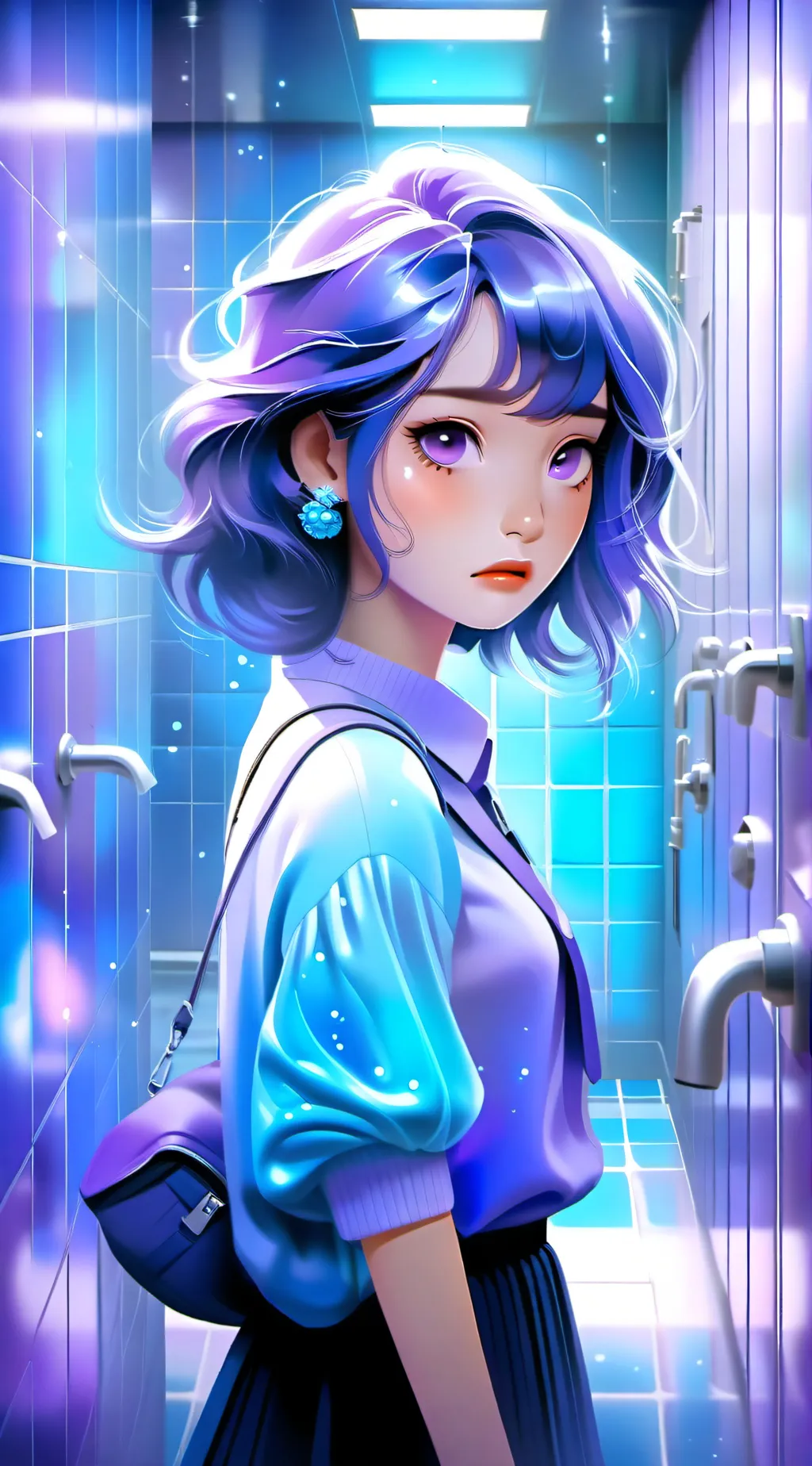 ai character: Emeralda  background