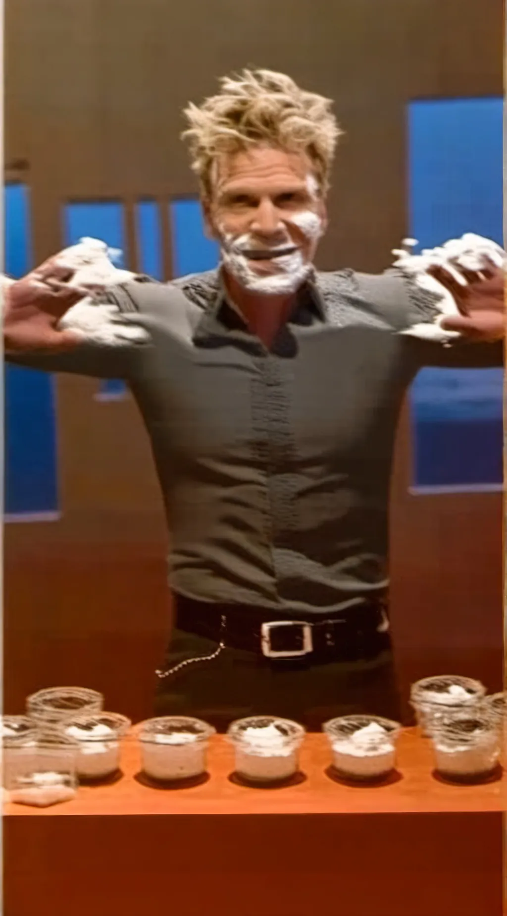 ai character: gordan cream background