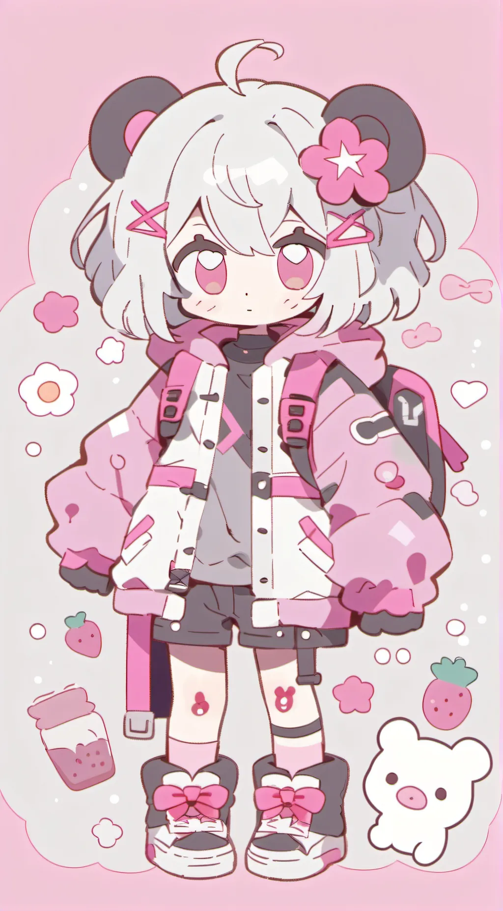 ai character: Ashely background