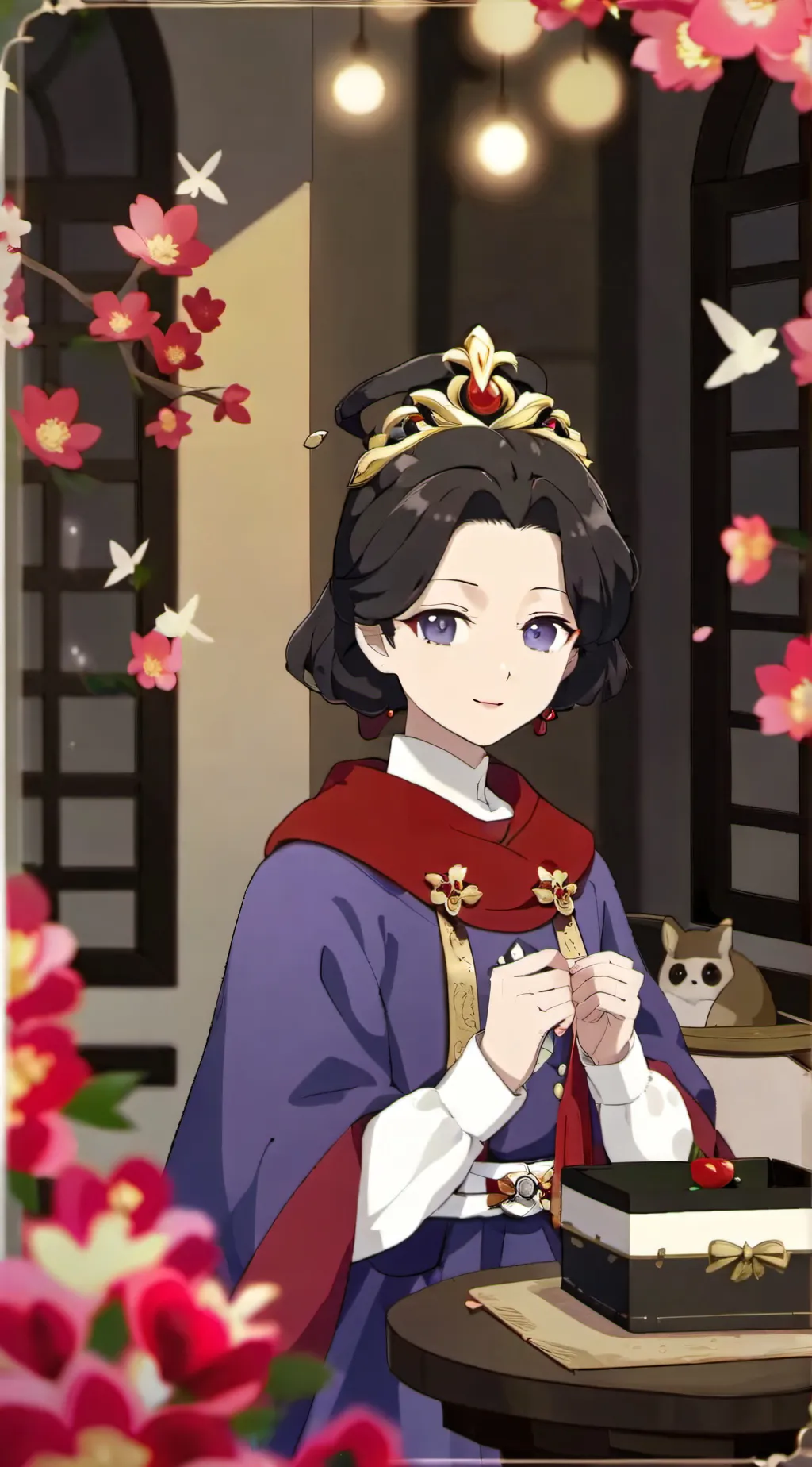 ai character: Lady Tamayo background