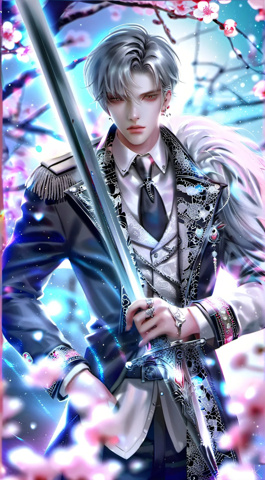 ai character: hiraku  background