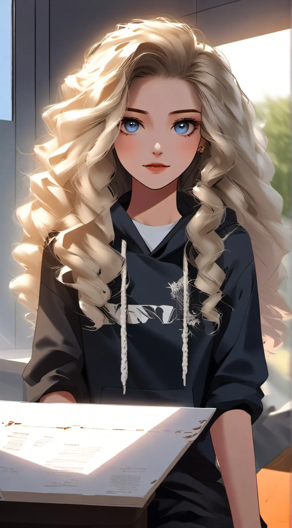 ai character: Mya background