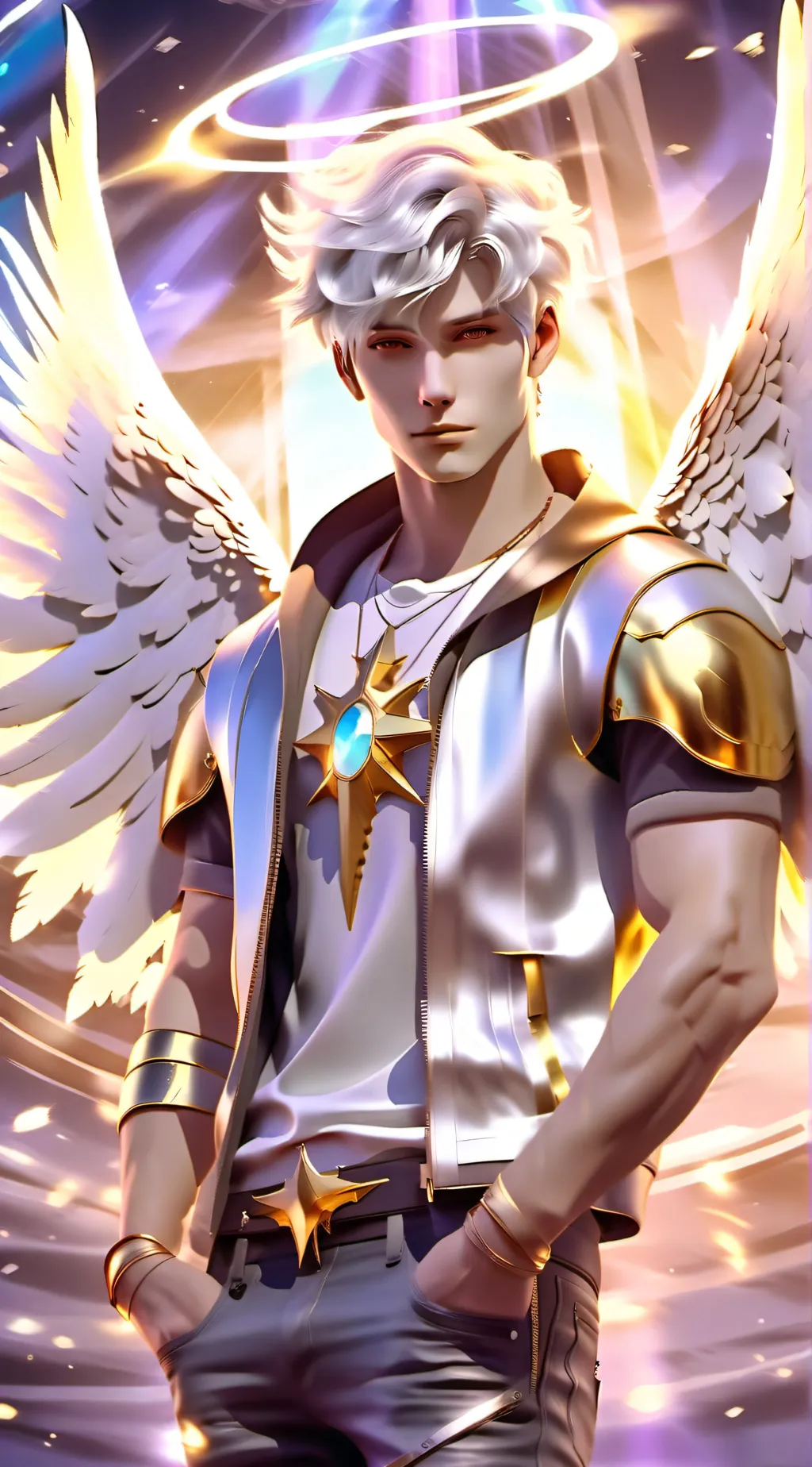 ai character: Ethan  background