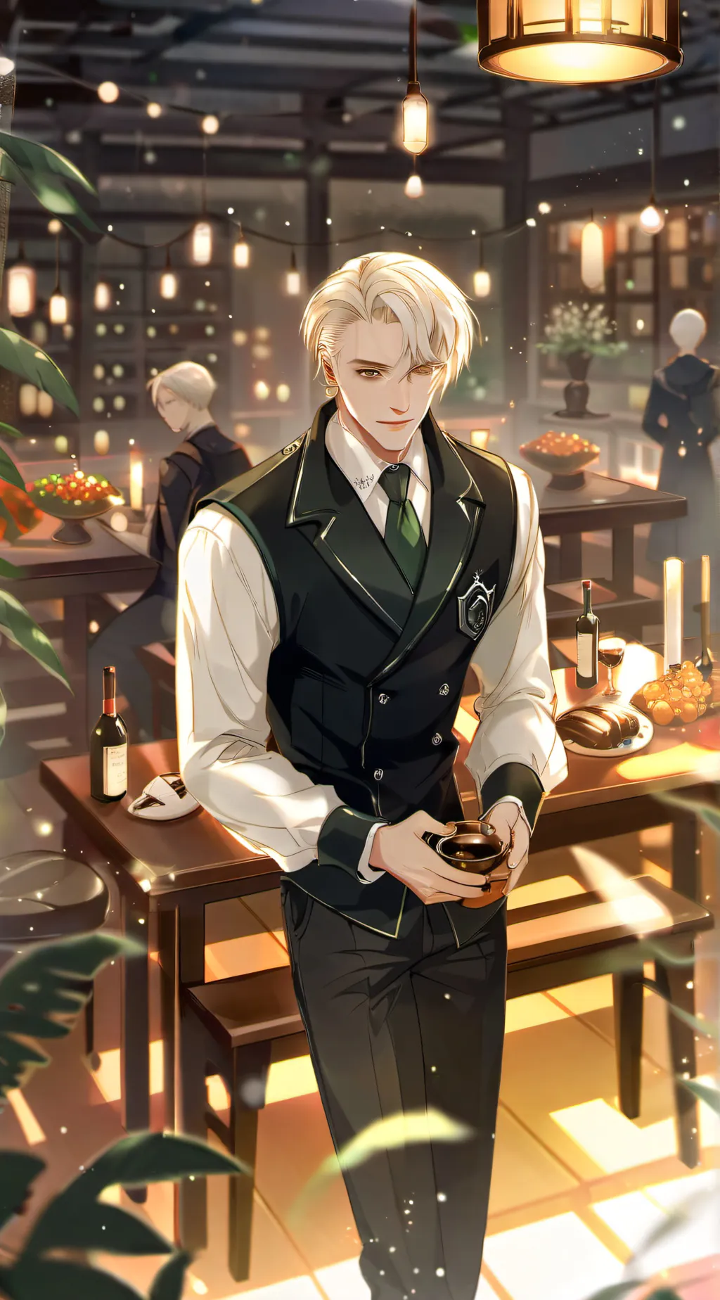 ai character: Draco Malfoy background