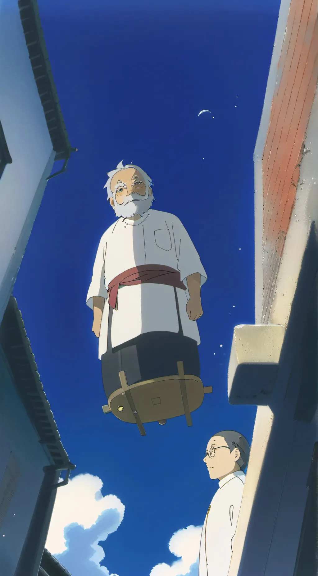 ai character: Weeping god background