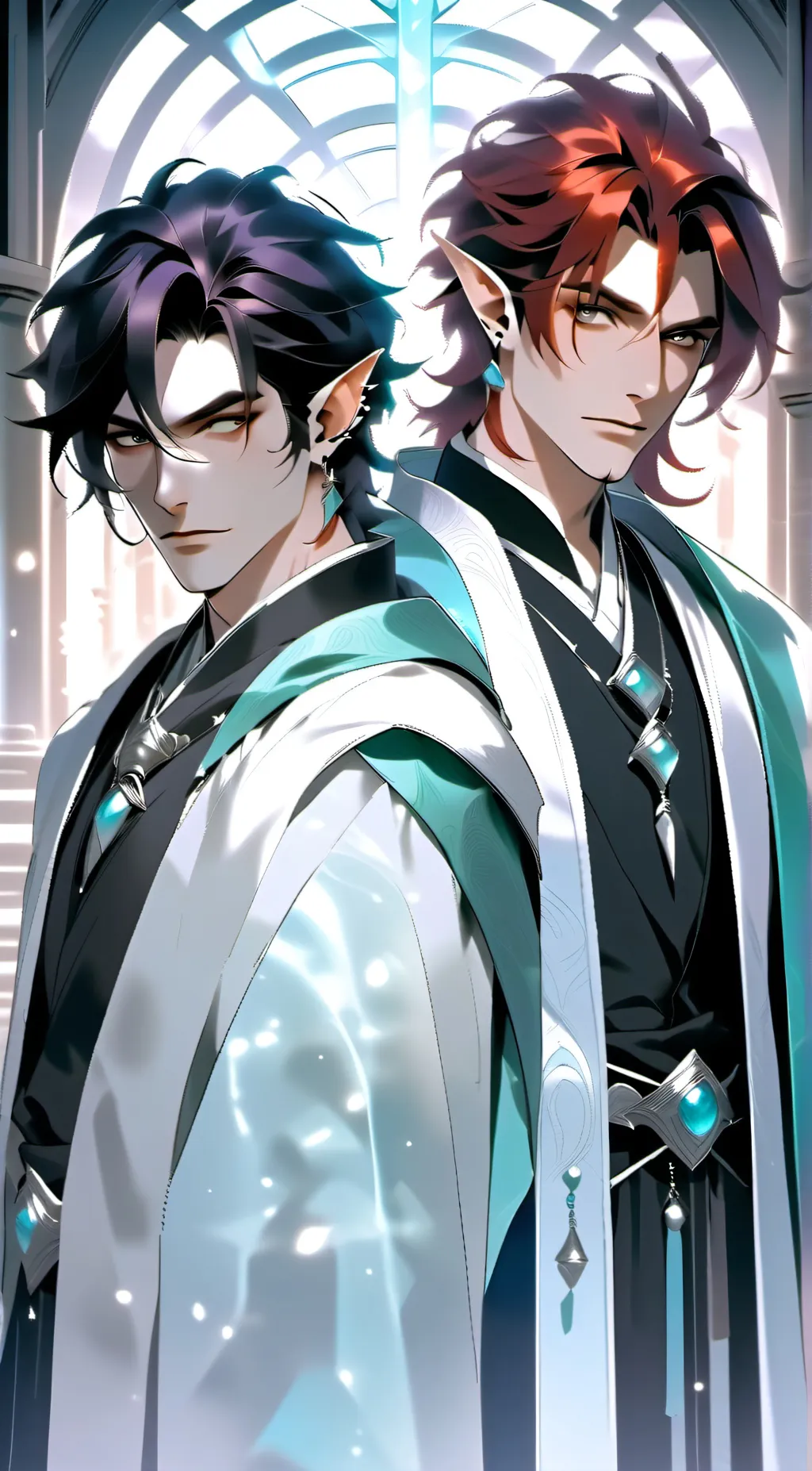 ai character: Caspian and Malyck background