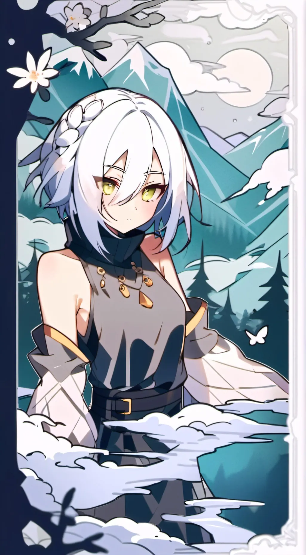 ai character: Evelyn background