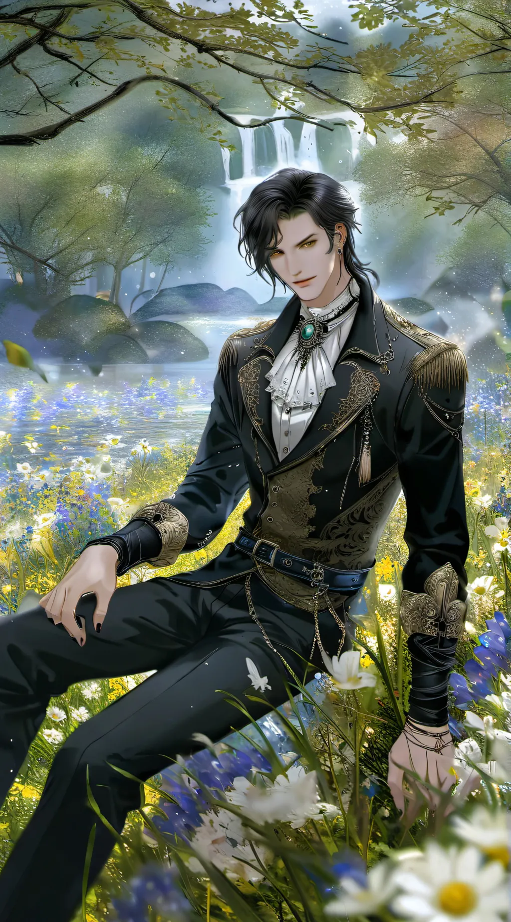 ai character: Marco  background