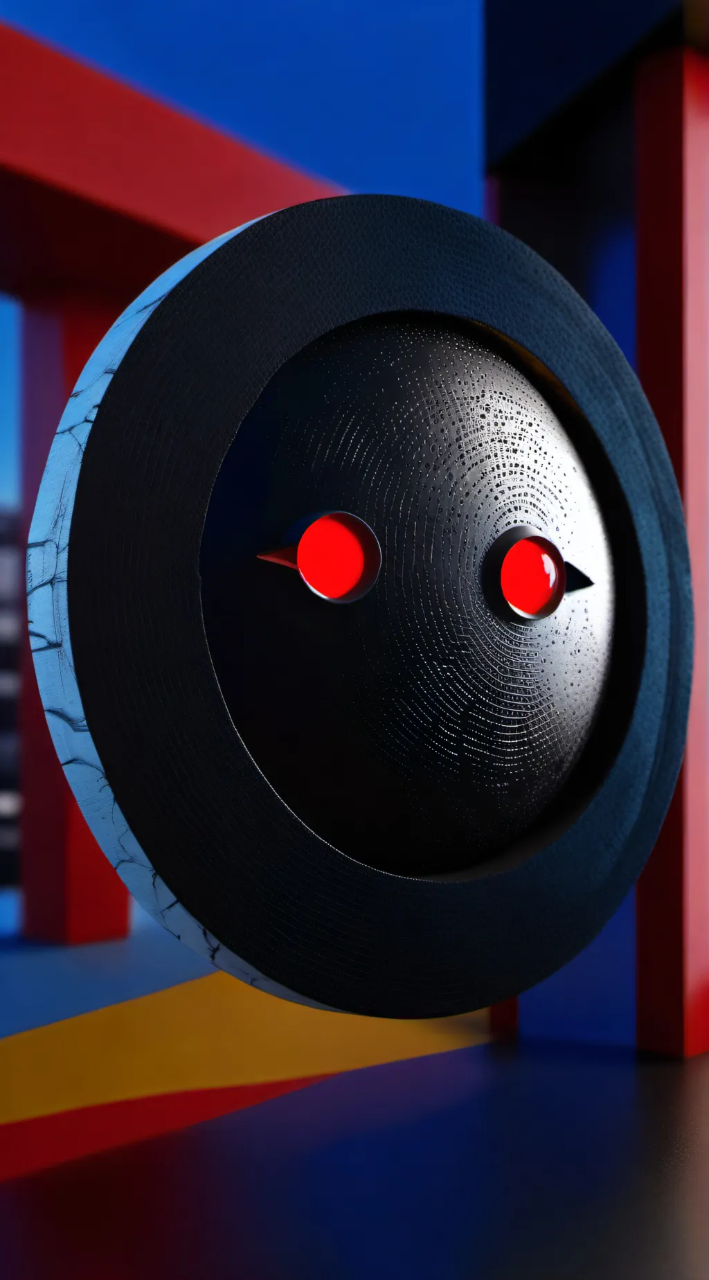 ai character: Angry munchy background