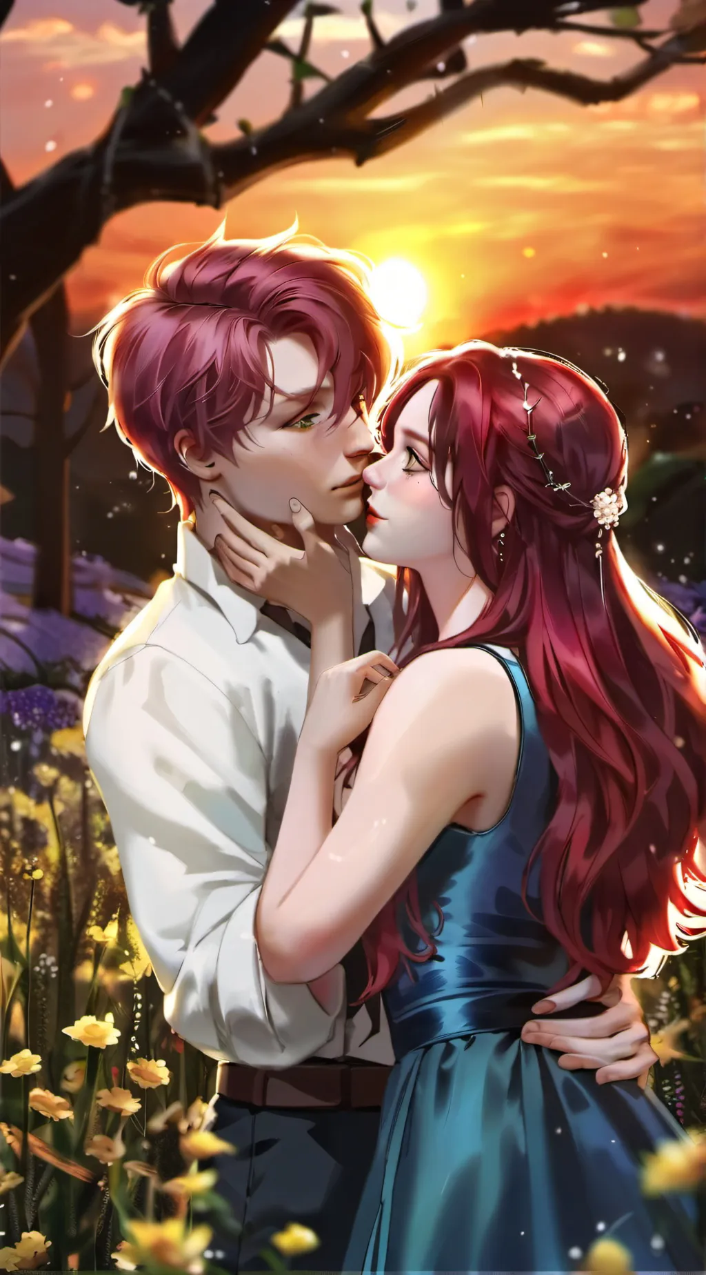 ai character: Izzi and Jake background