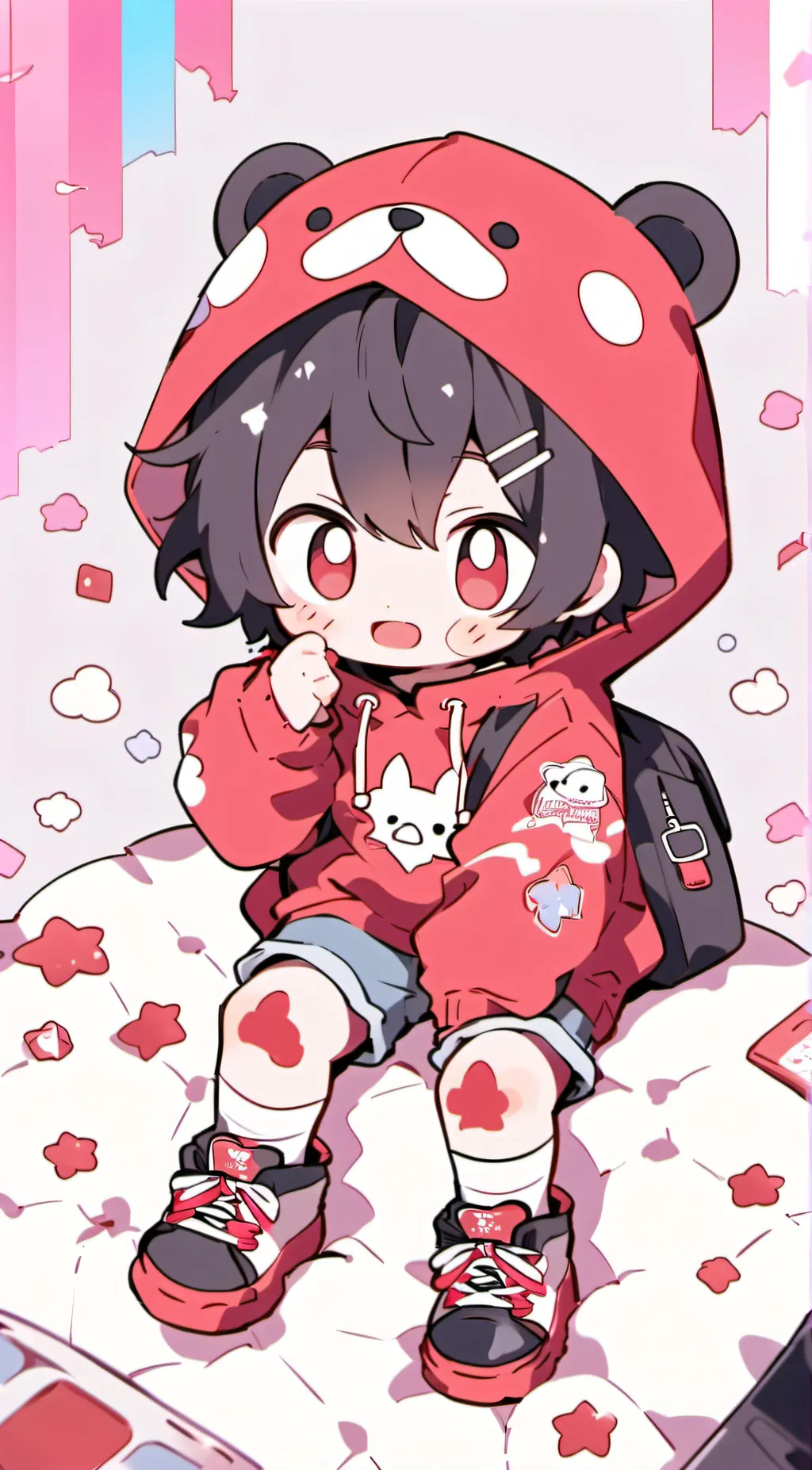 ai character: arron background