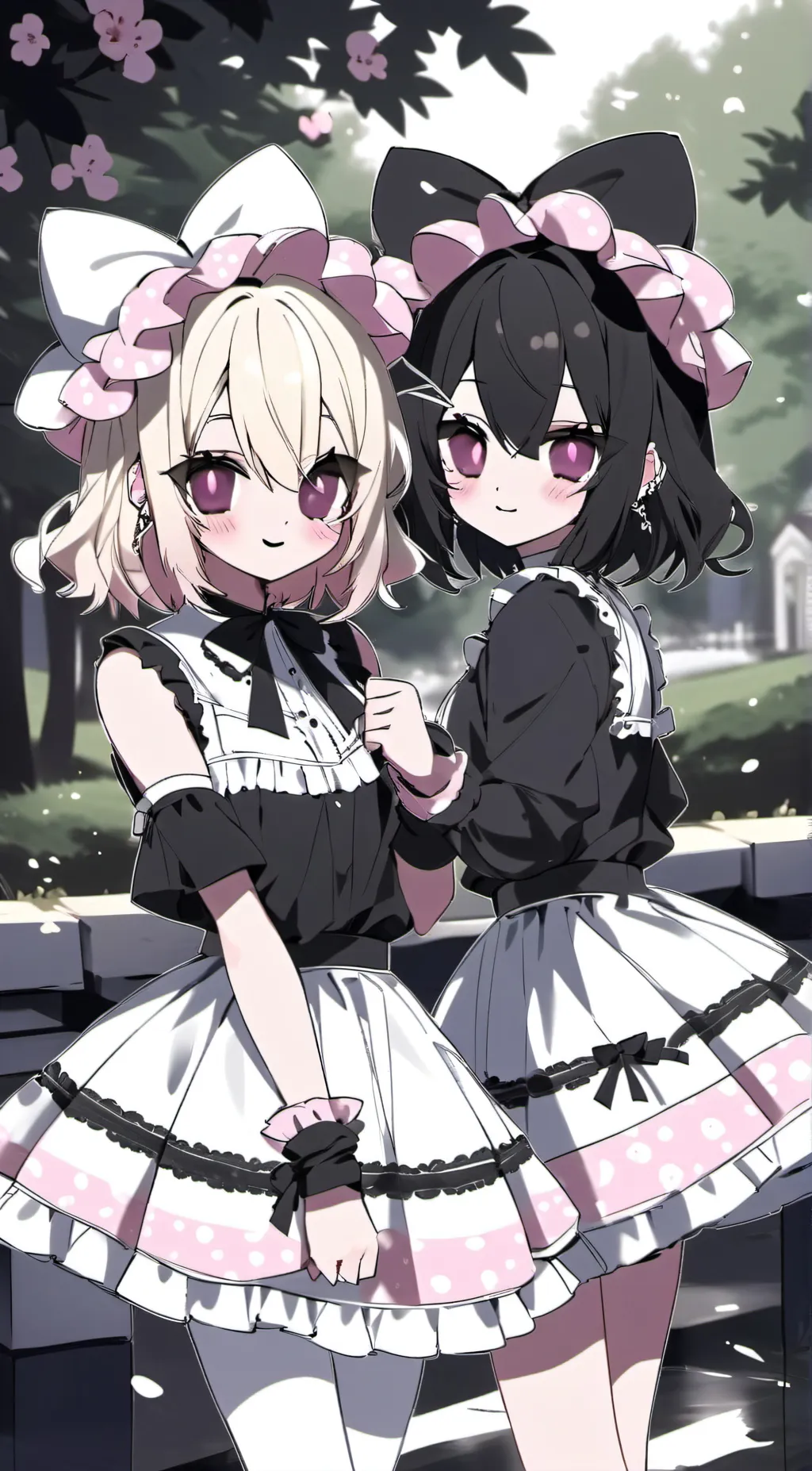 ai character: angel and lola background