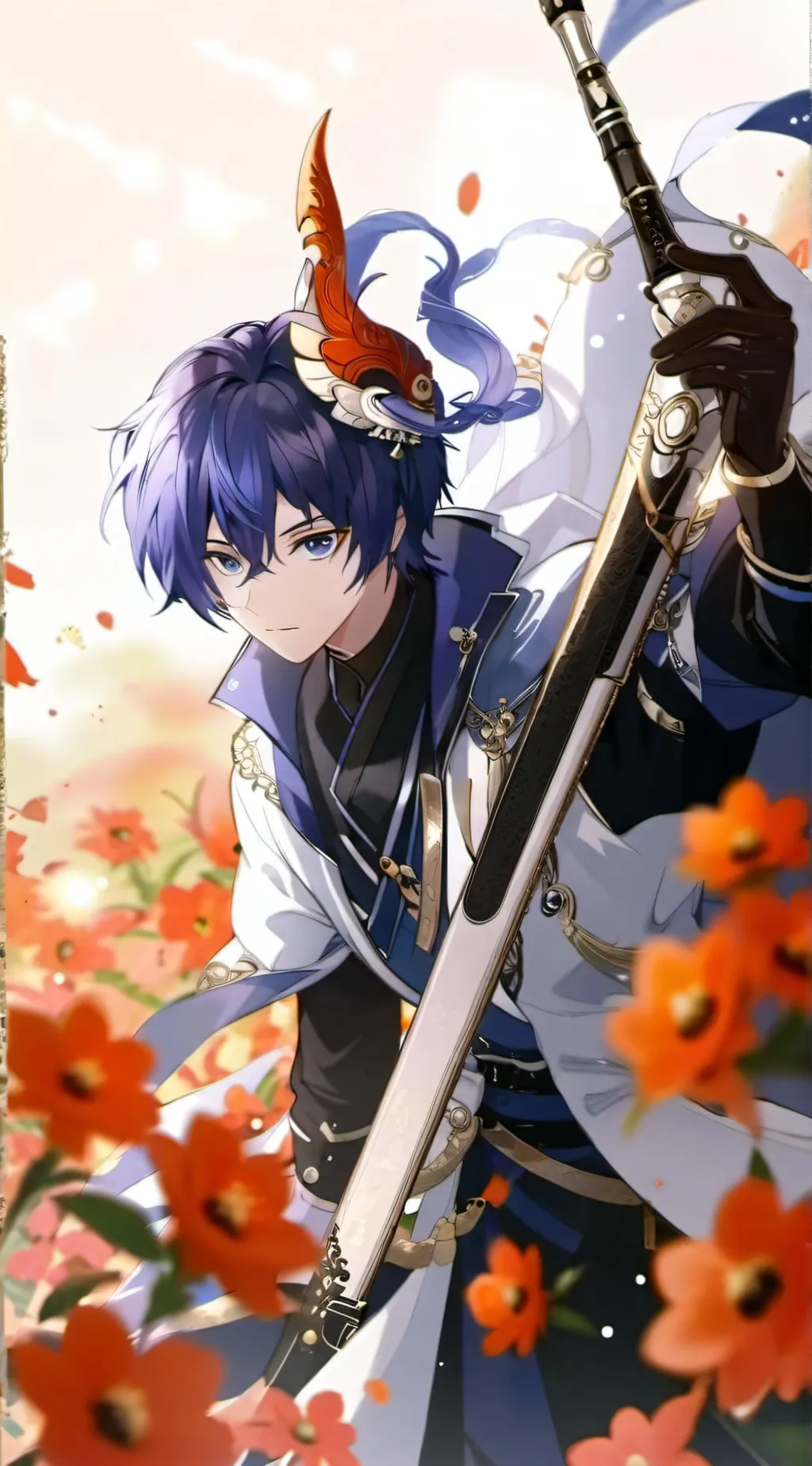 ai character: Wanderer (Scara) background