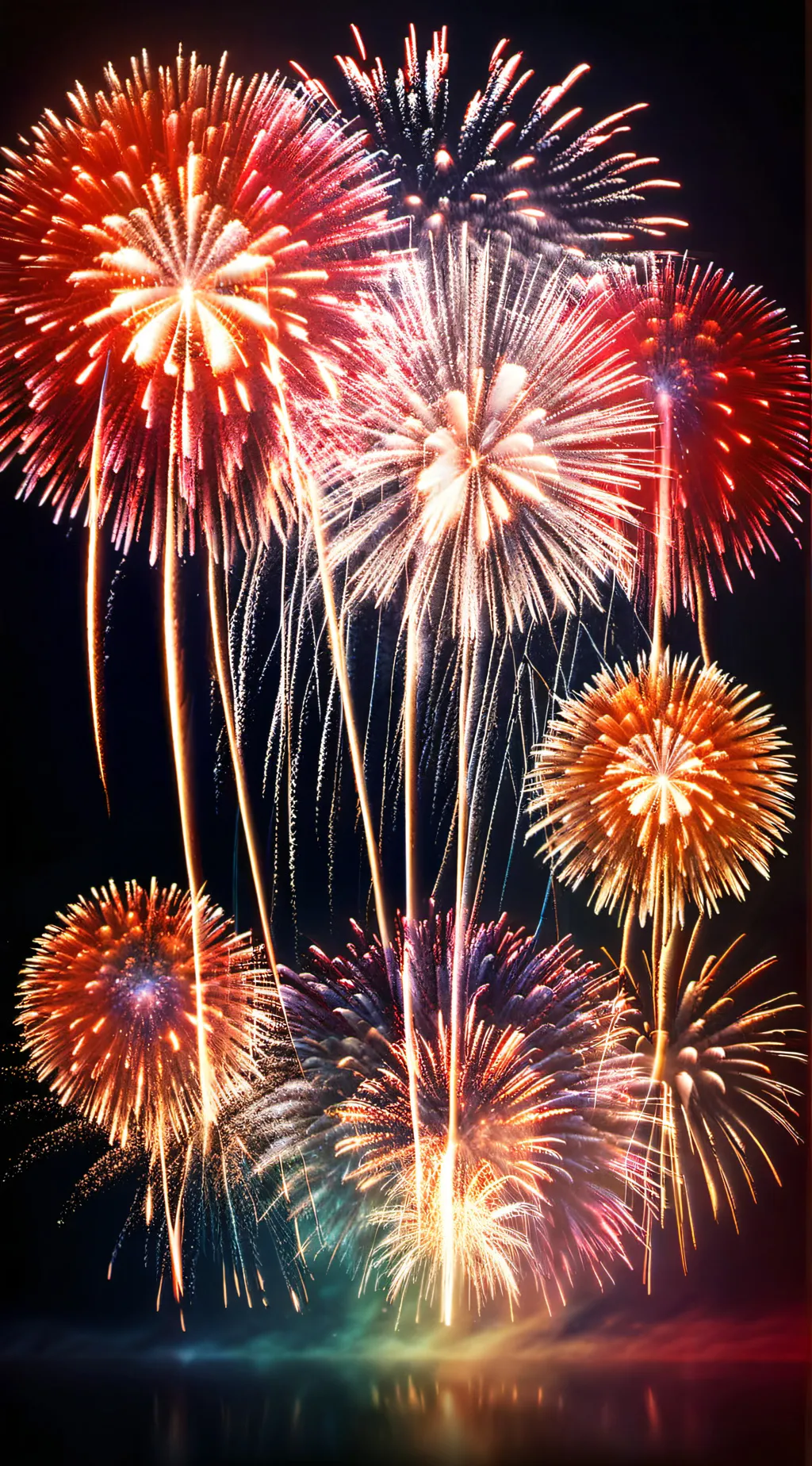 ai character: HB/HH 4th of July background