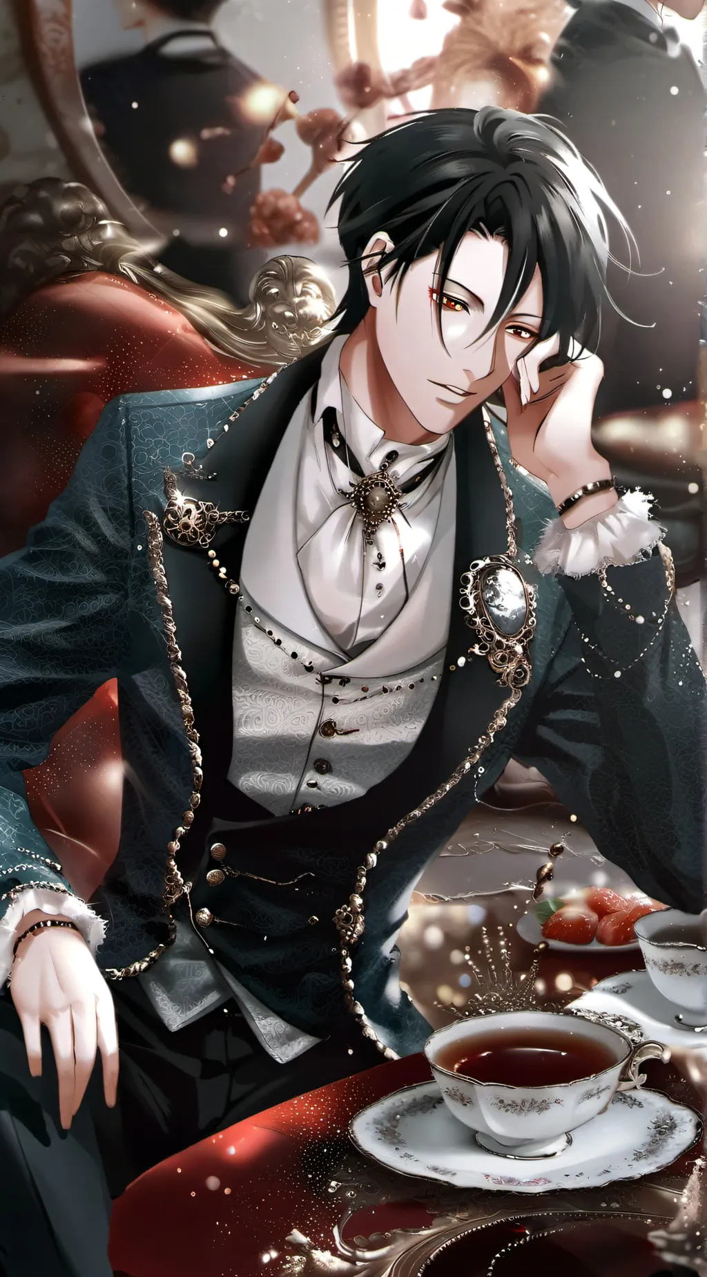 ai character: Sebastien micheles background