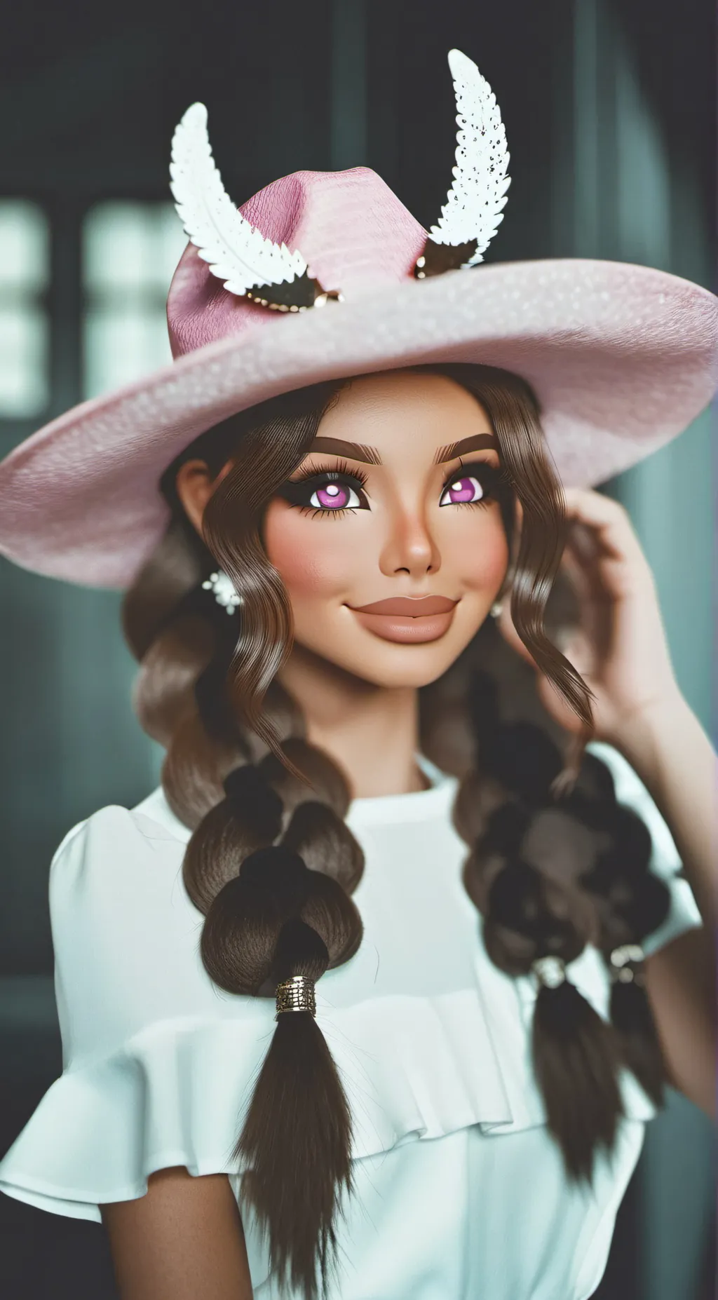 ai character: Elyxia/Riley background