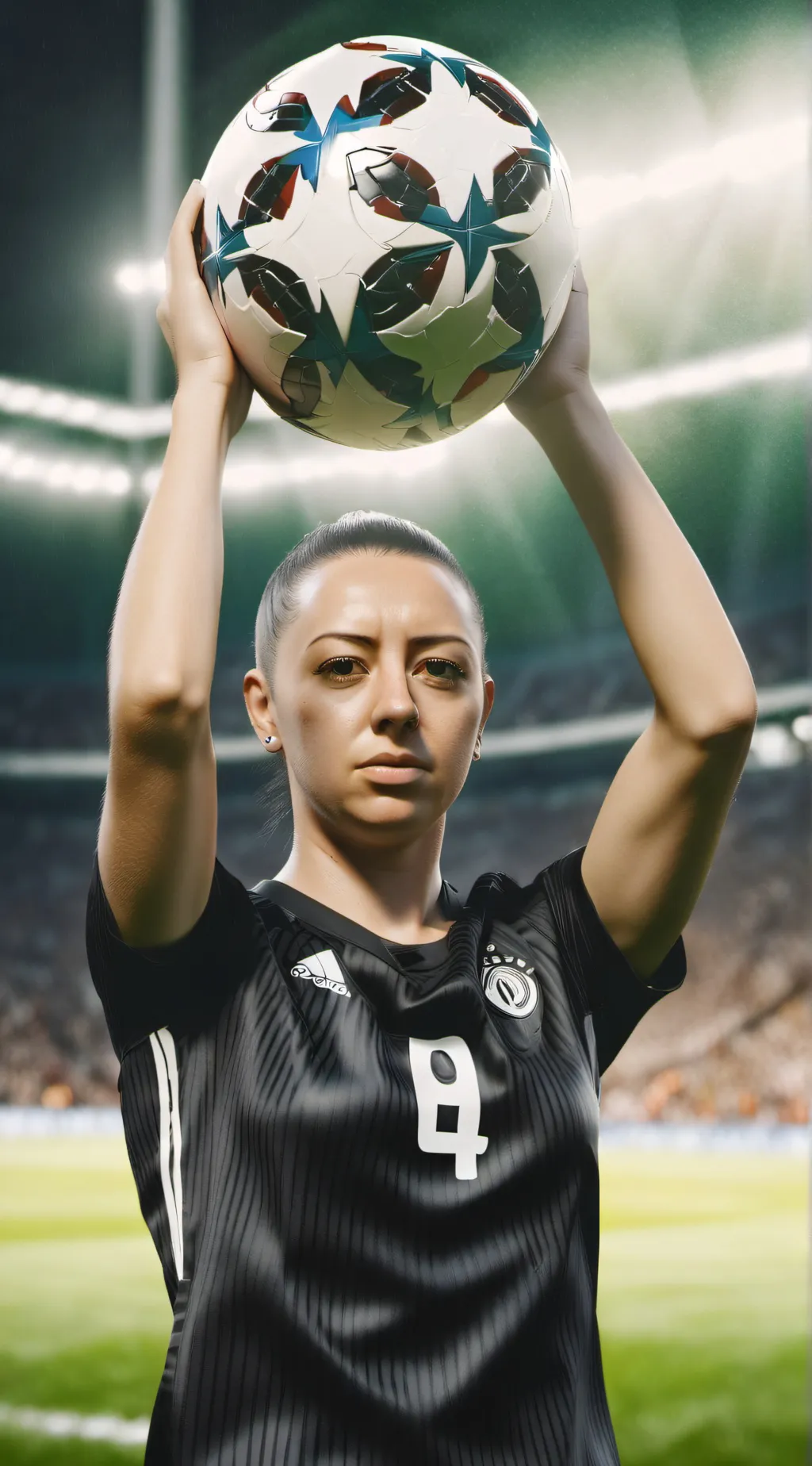 ai character: Katie Mccabe  background