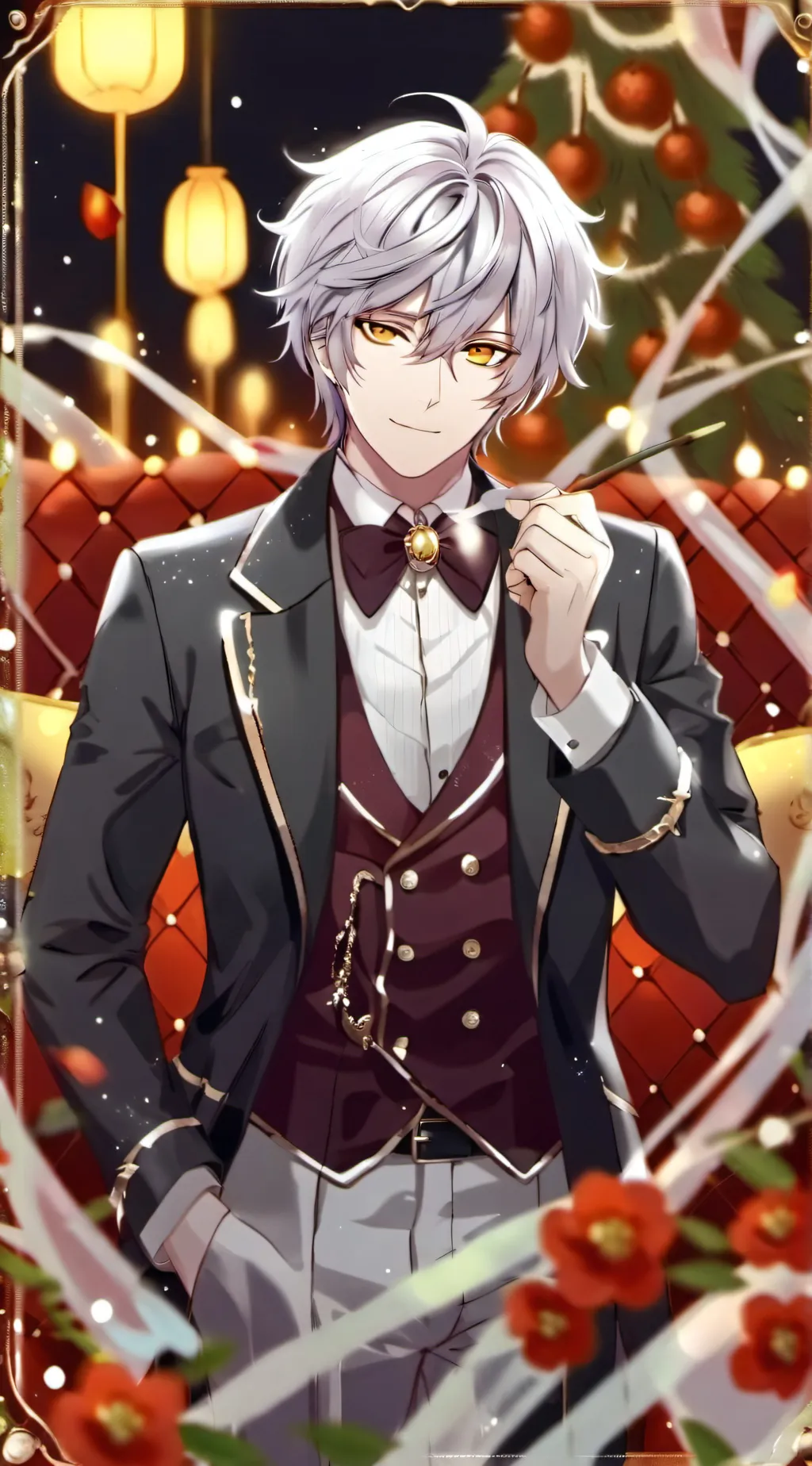 ai character: LEO background