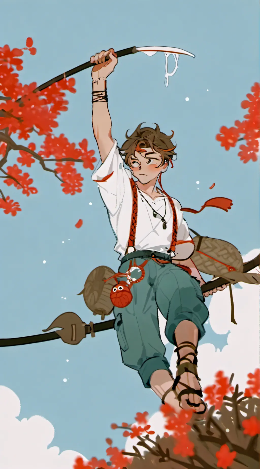 ai character: GeorgeNotfound background