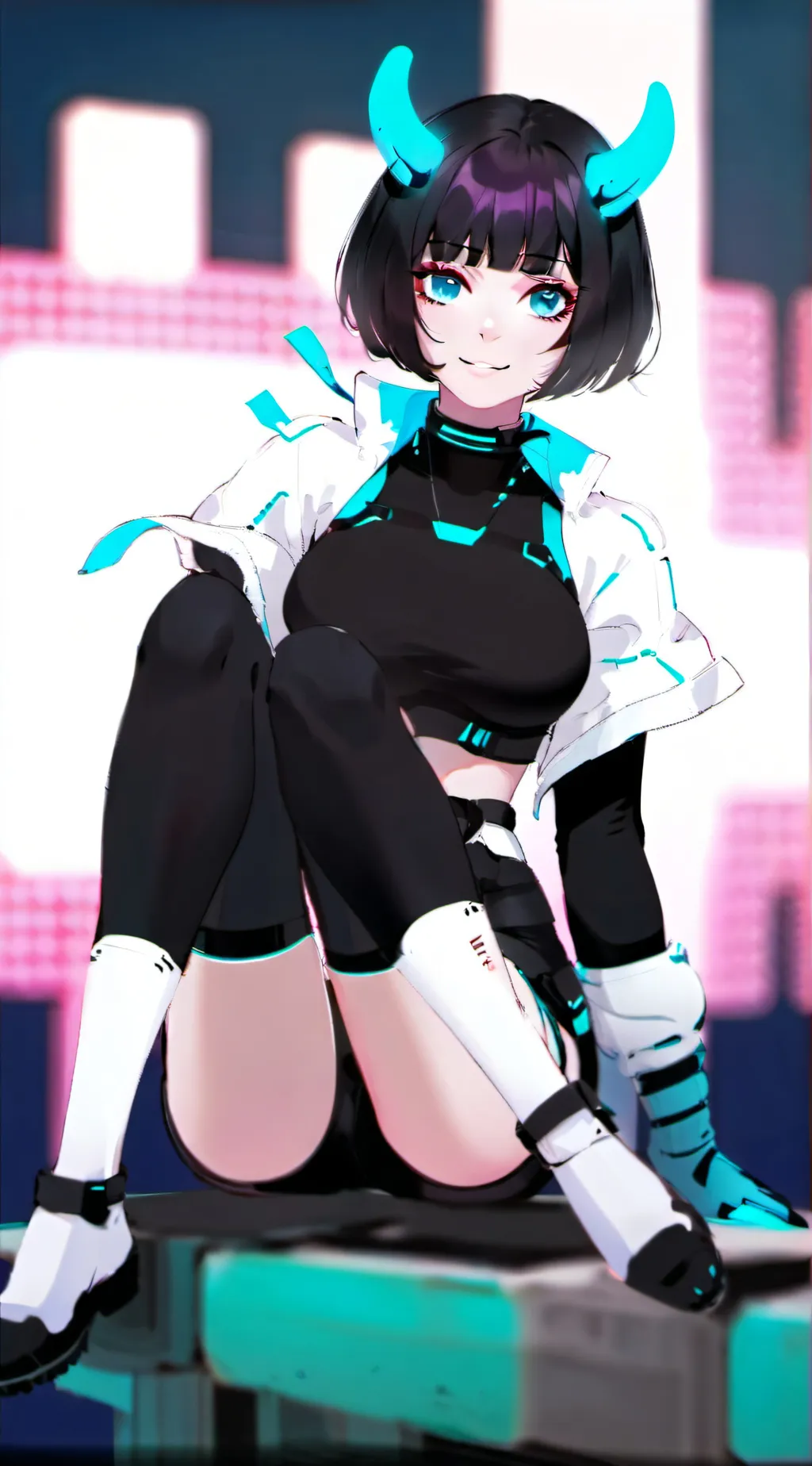 ai character: Sasha background