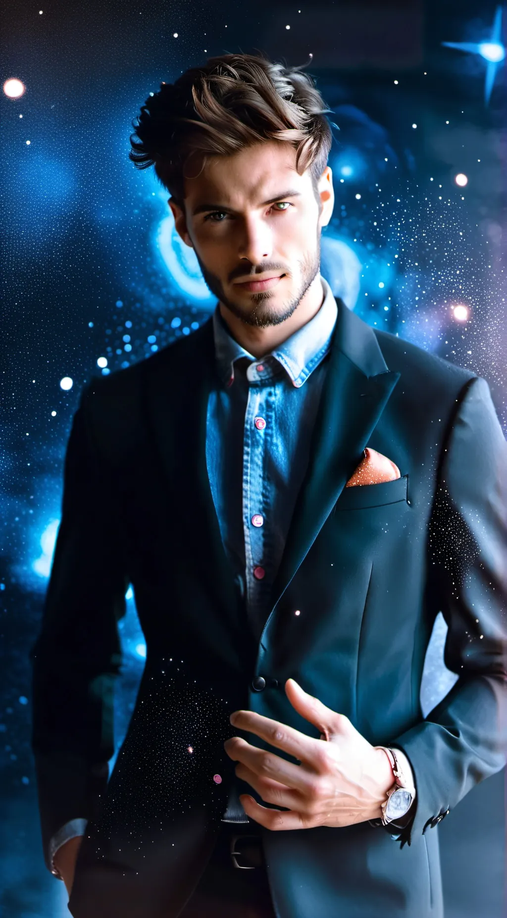 ai character: Alessandro Russo  background