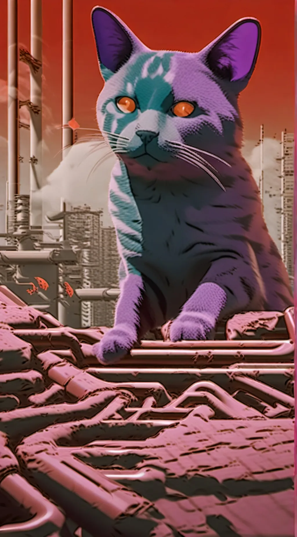 ai character: catnap background