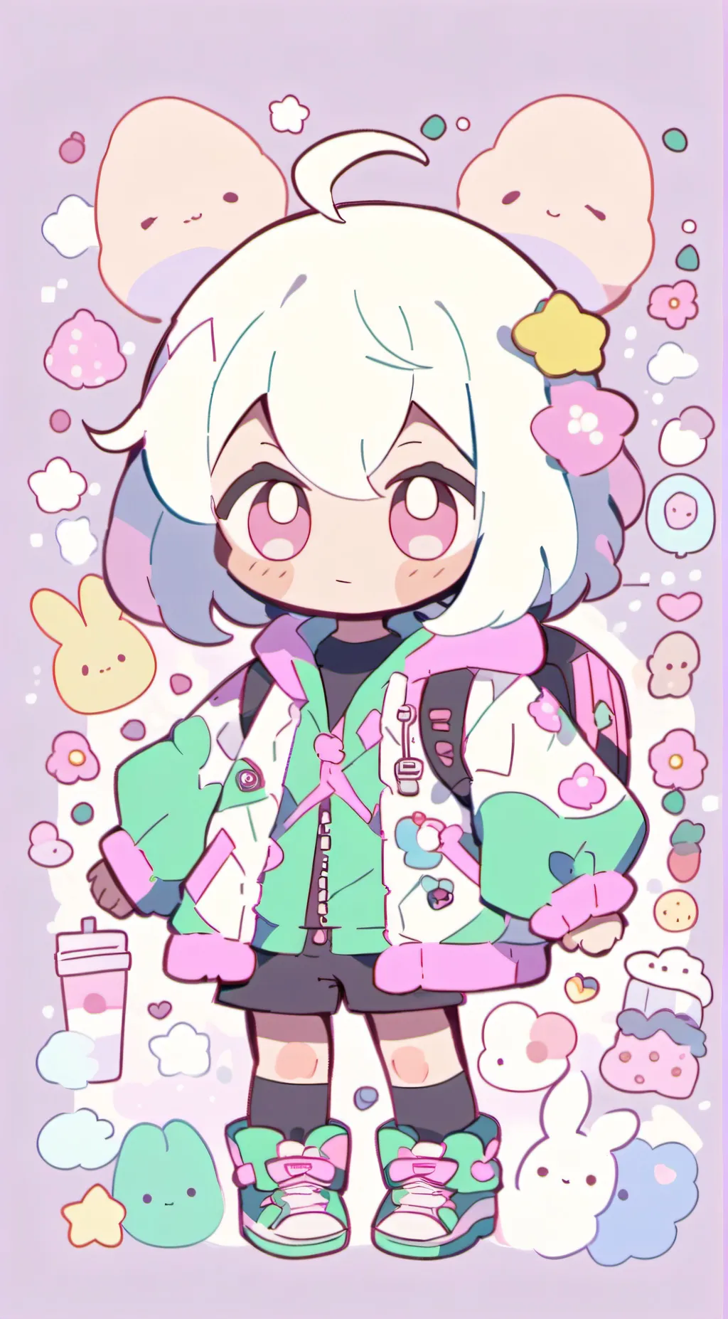 ai character: milly background