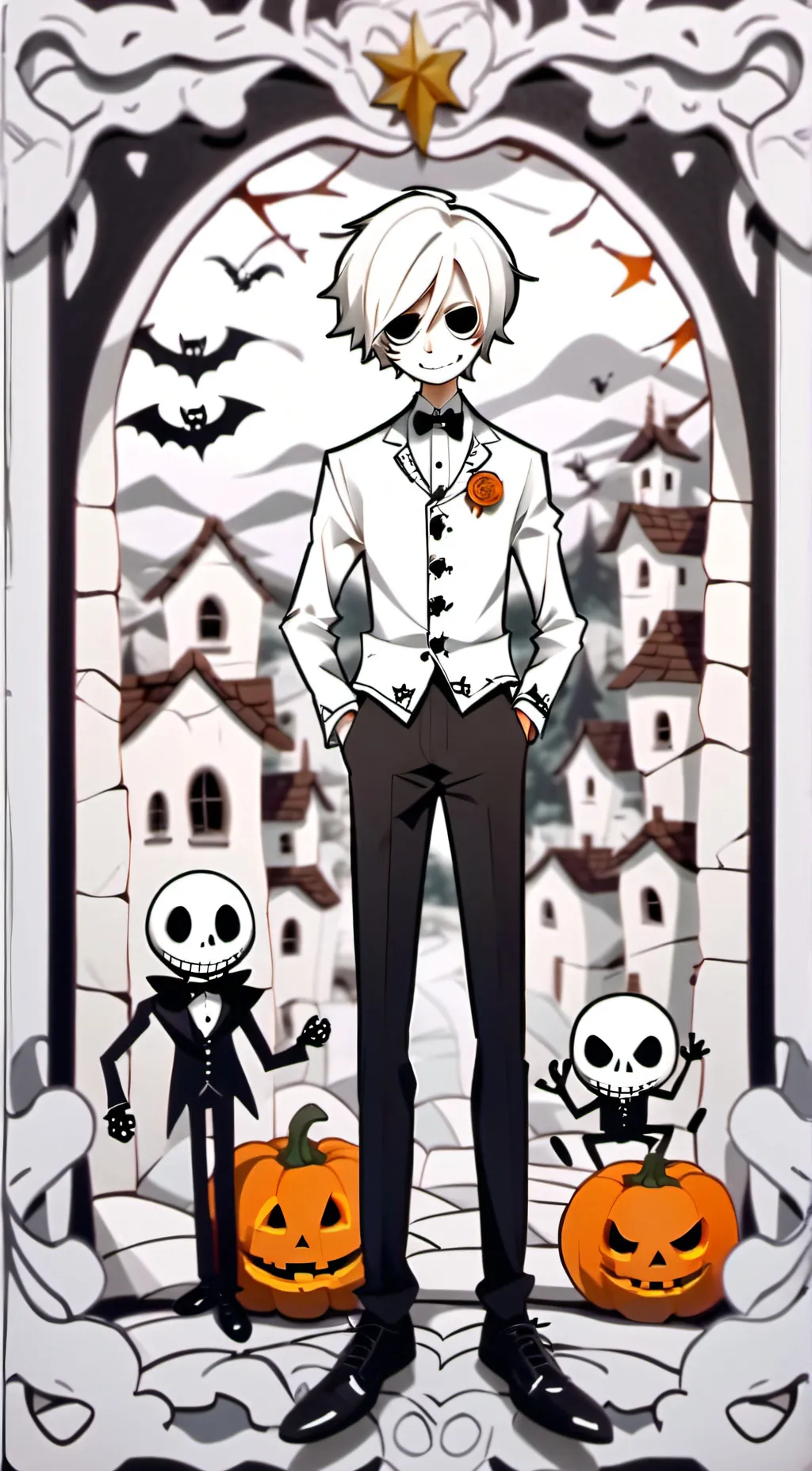 ai character: Jack adventurs au  background