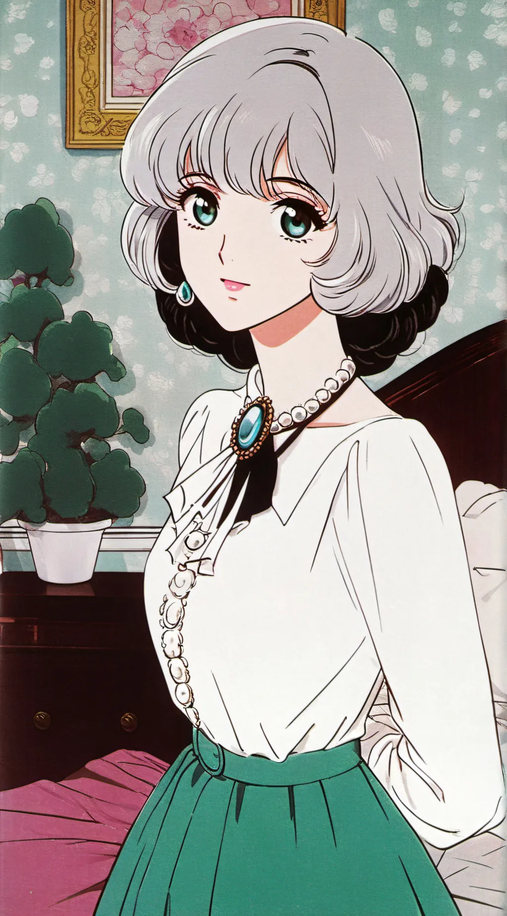 ai character: Hazbin karen  background