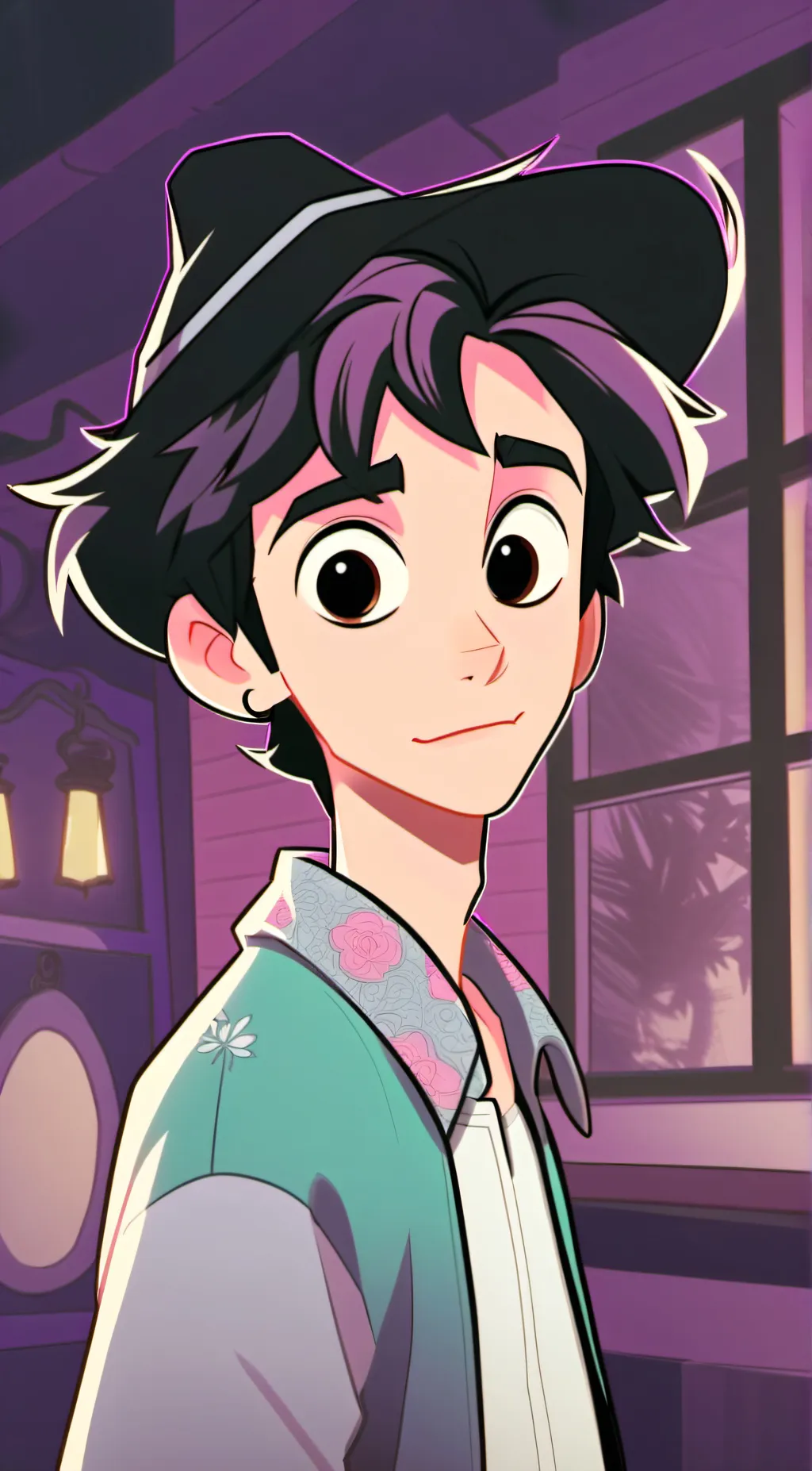 ai character: Valentino background