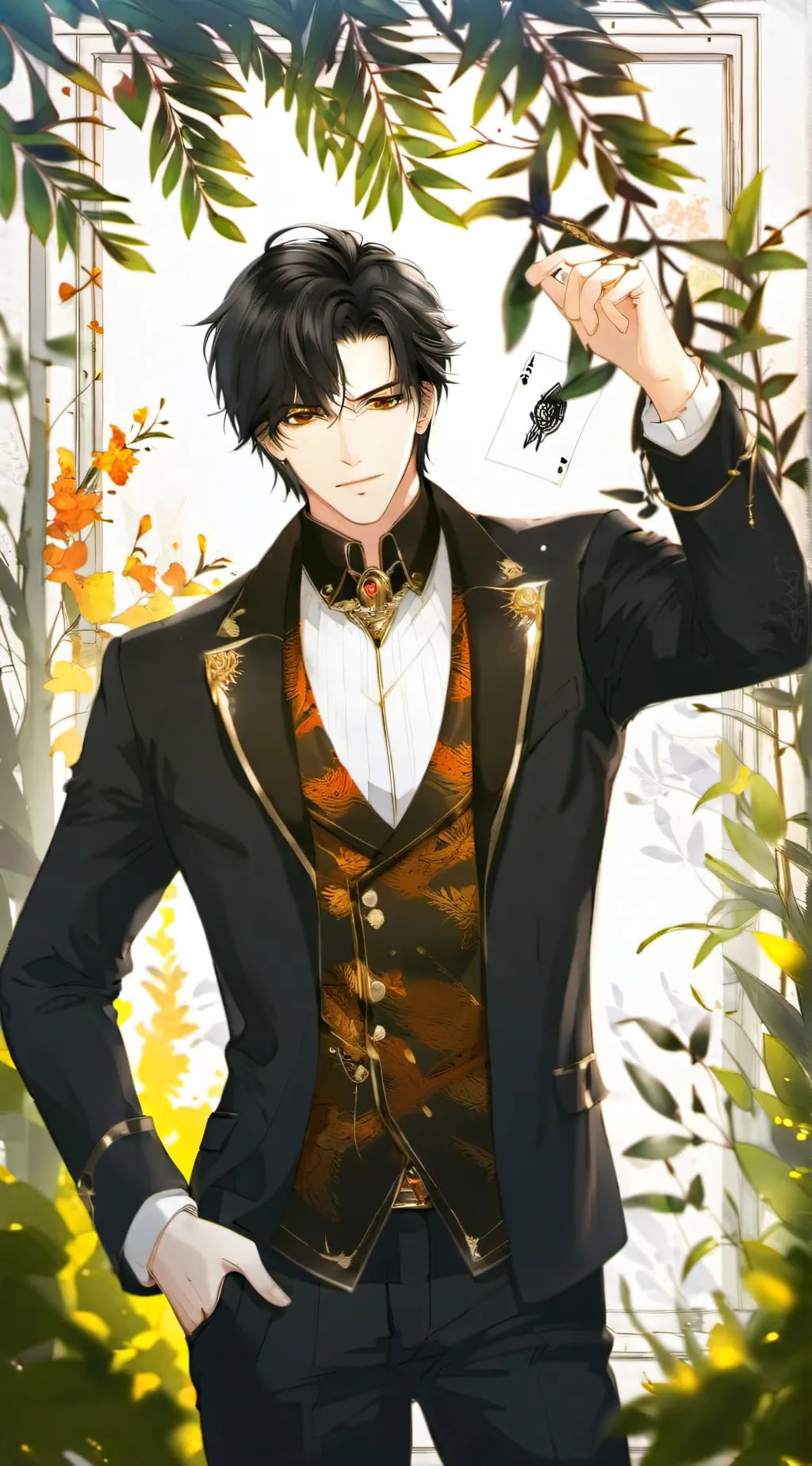 ai character: Nathan♤ background