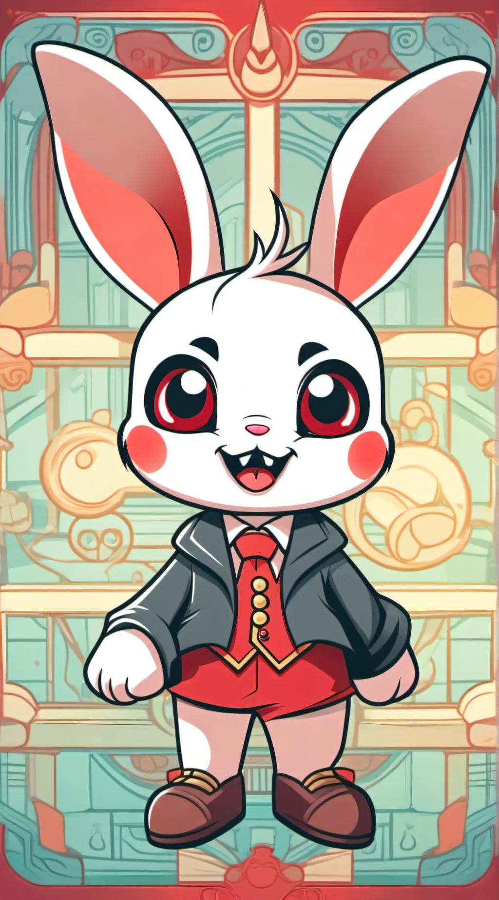 ai character: iscream  background