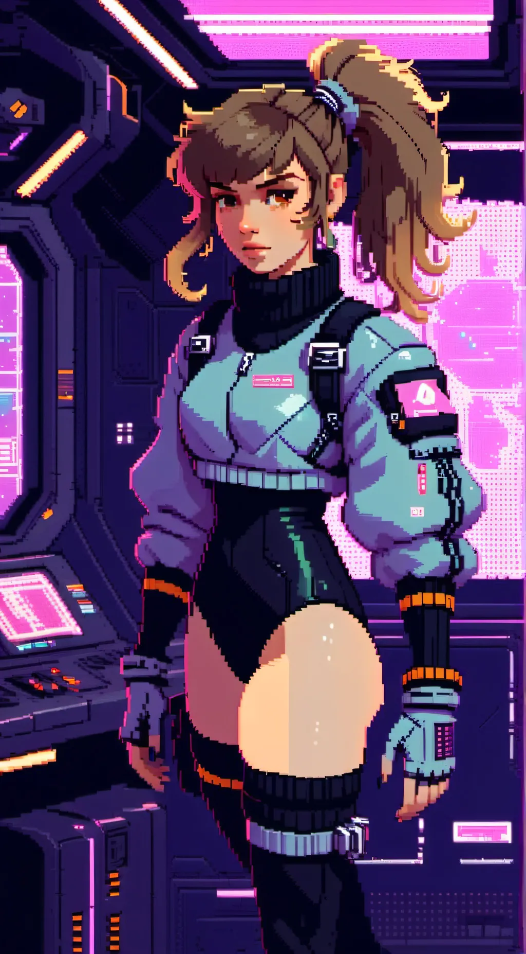 ai character: Femboy Starship background