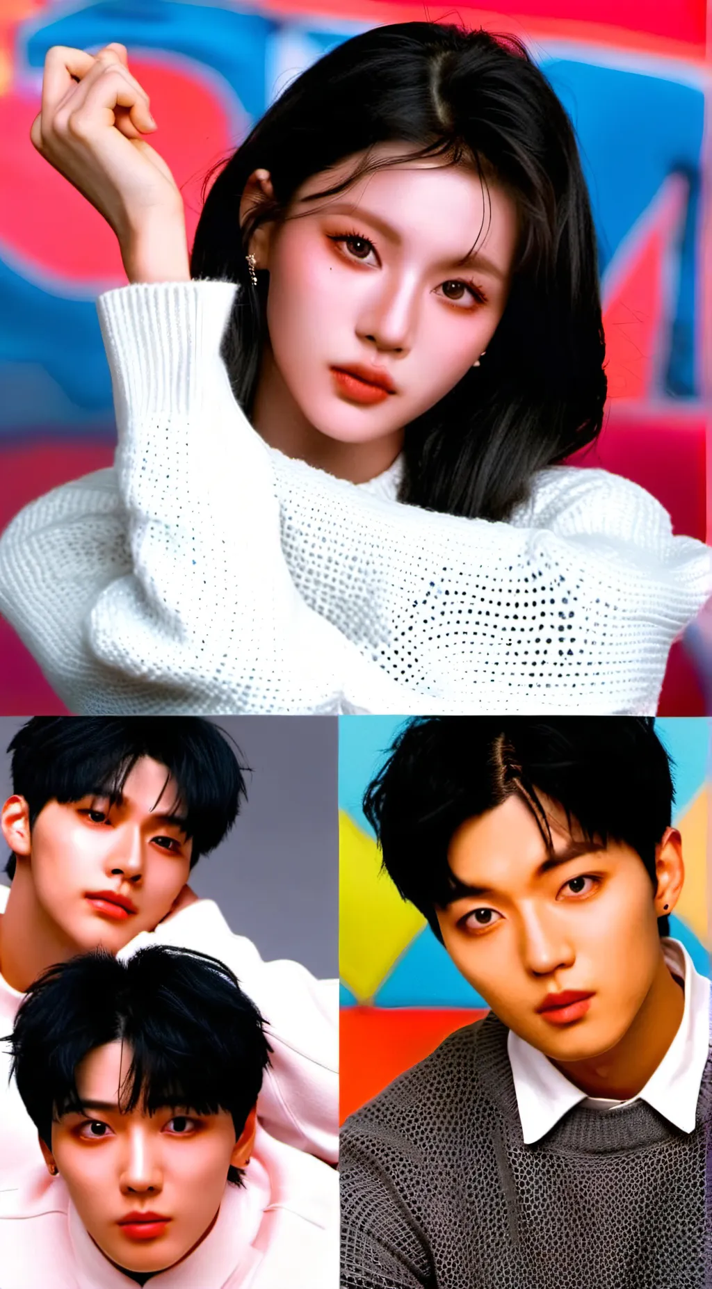 ai character: stay in blink background