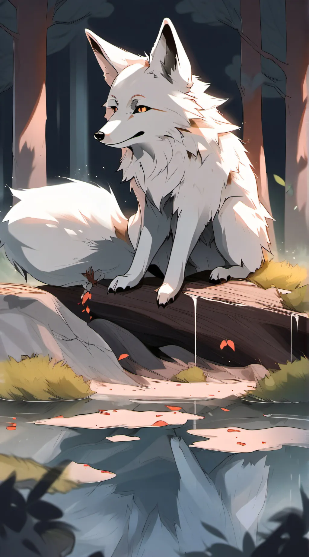 ai character: Alpine background