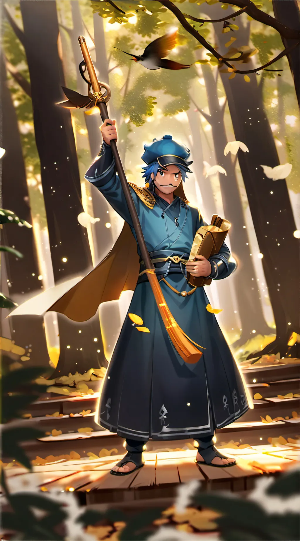 ai character:  no background