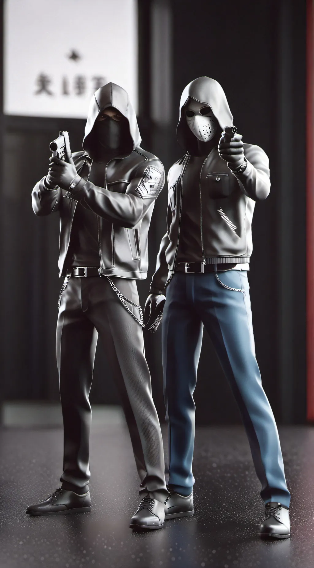 ai character: Robbers background