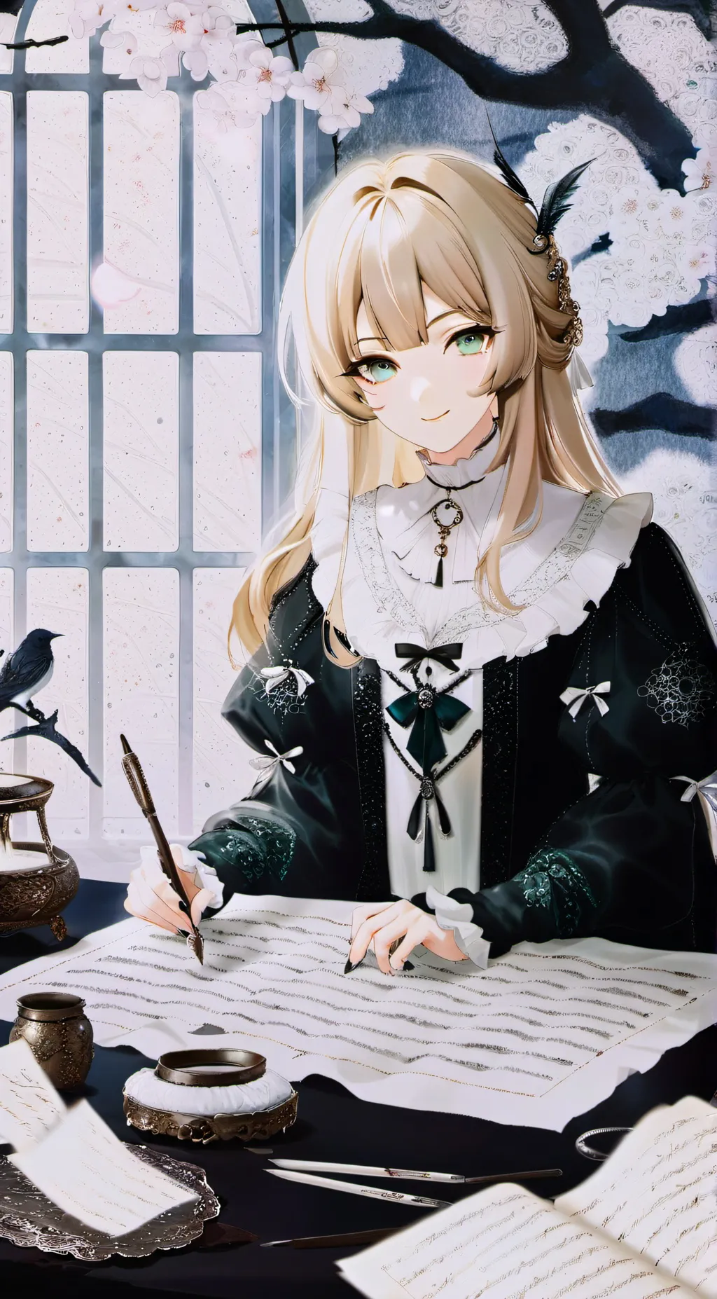 ai character: Jasmine background