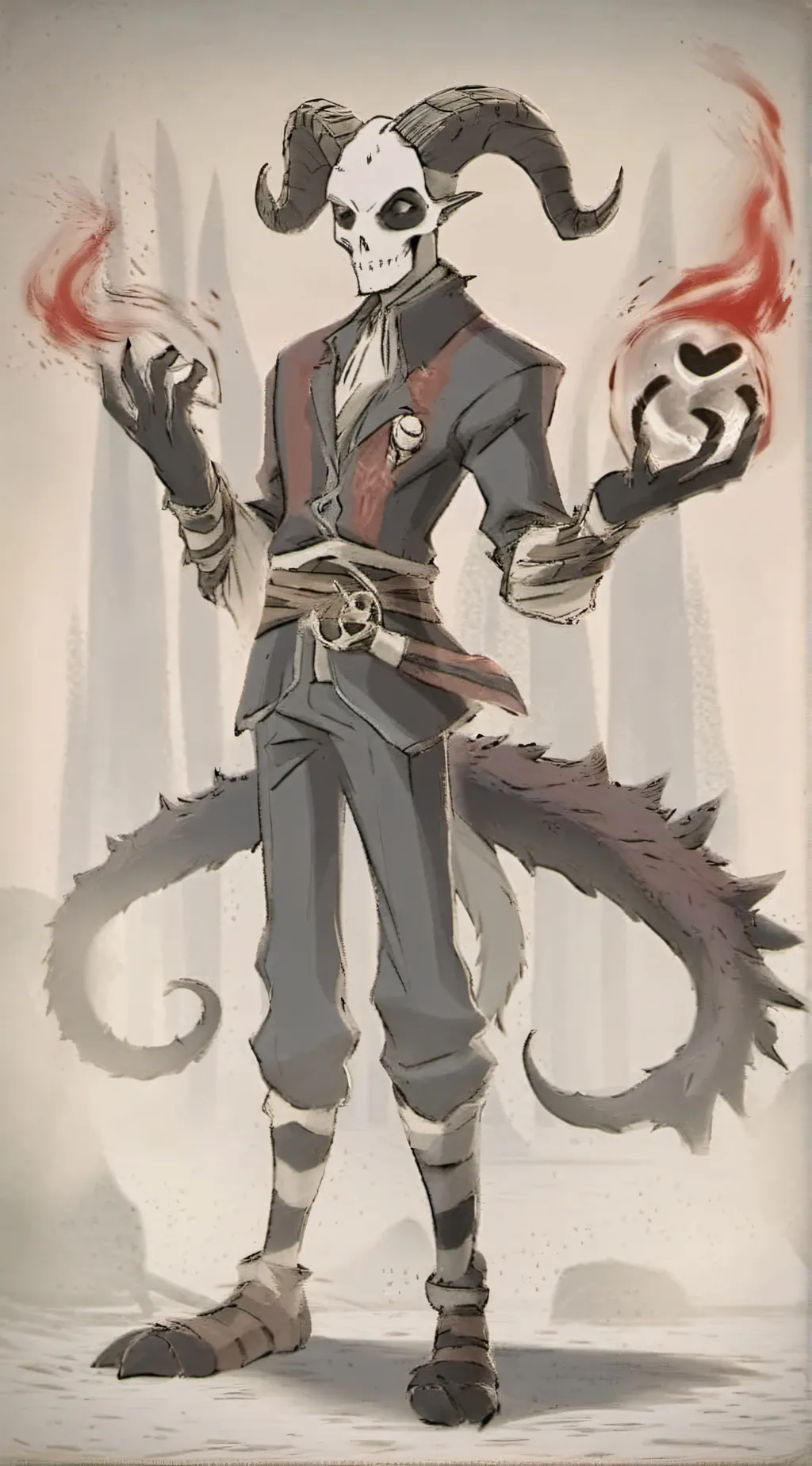 ai character: Blitzø background