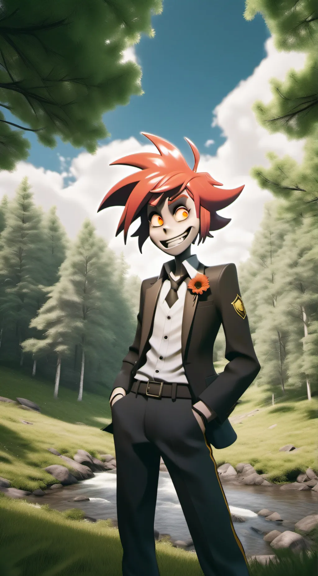 ai character: HH background