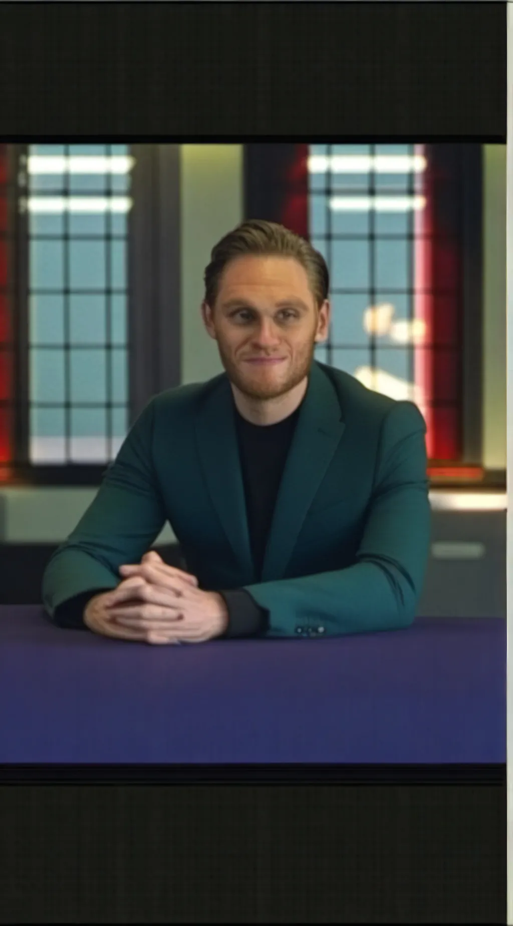 ai character: john Walker  background