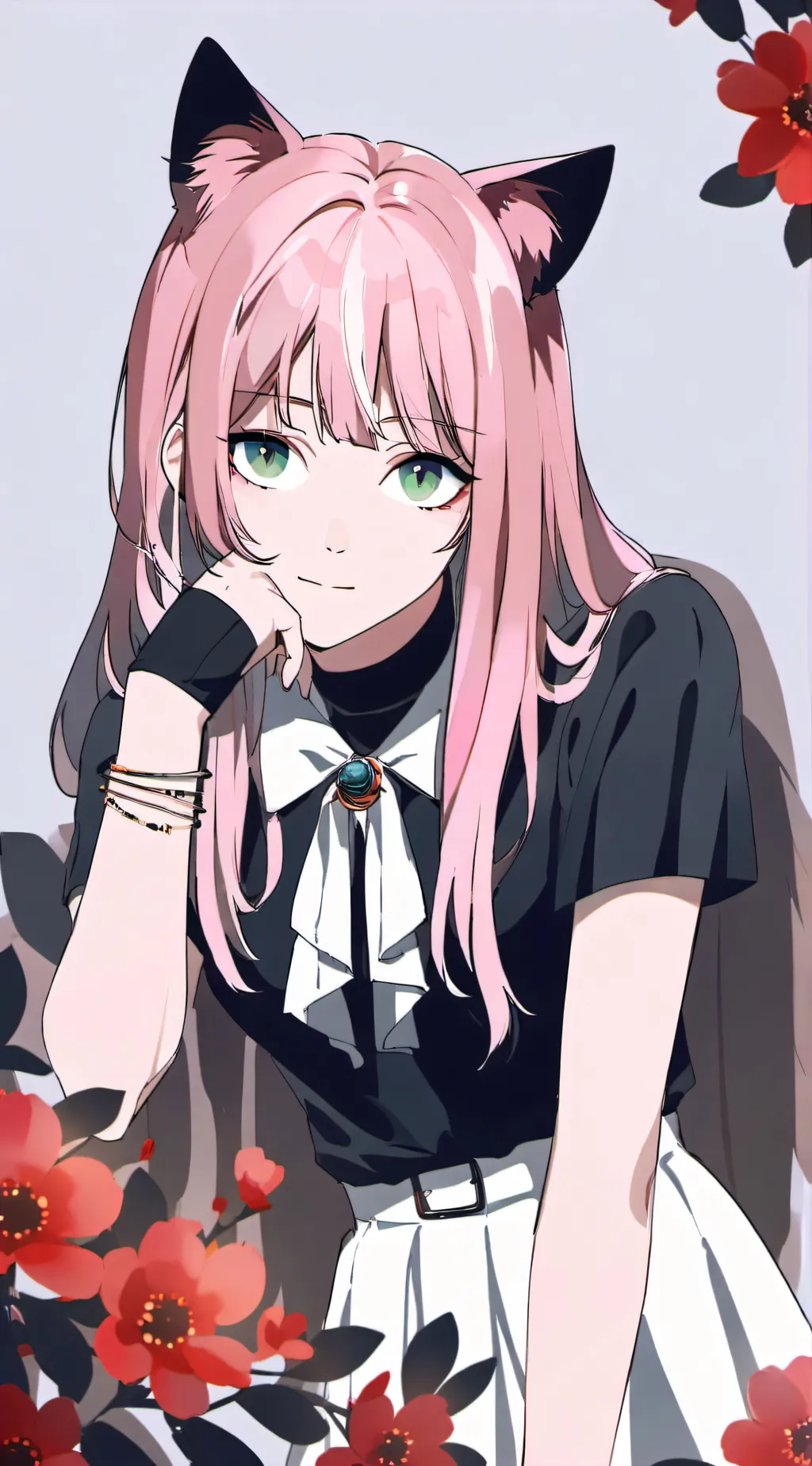 ai character: Kat background