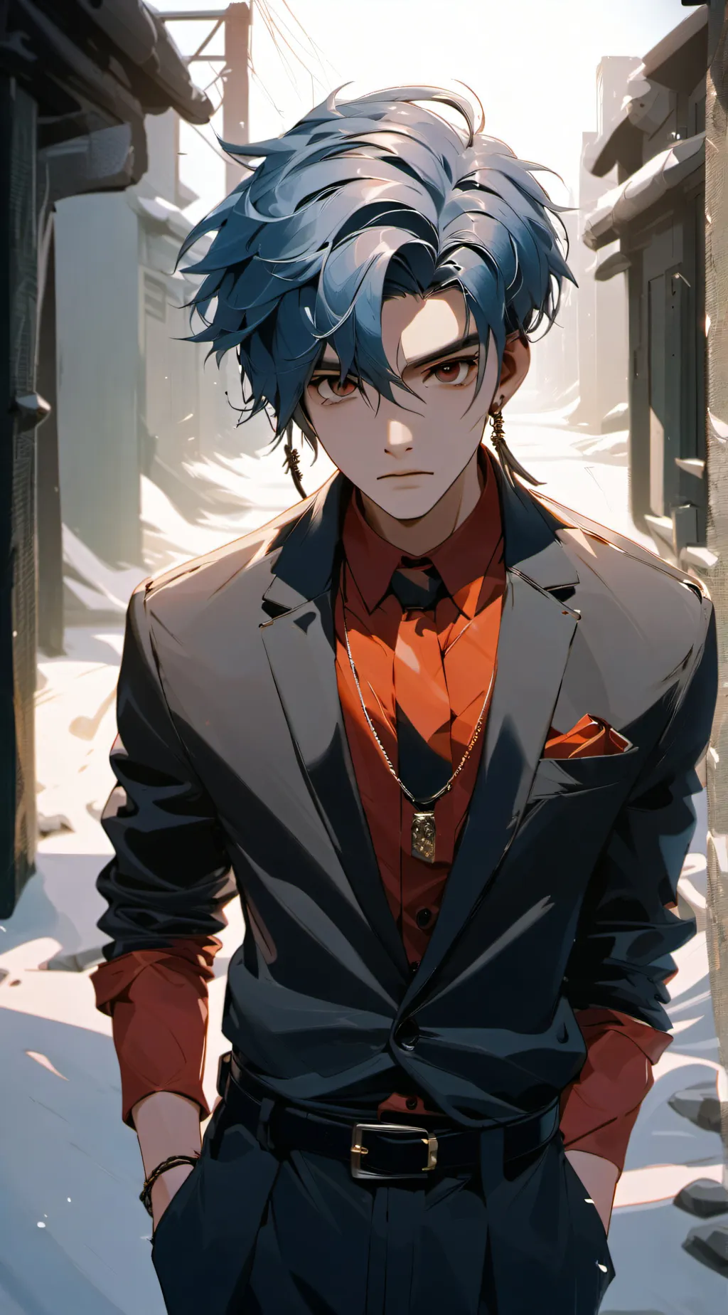 ai character: Damion background