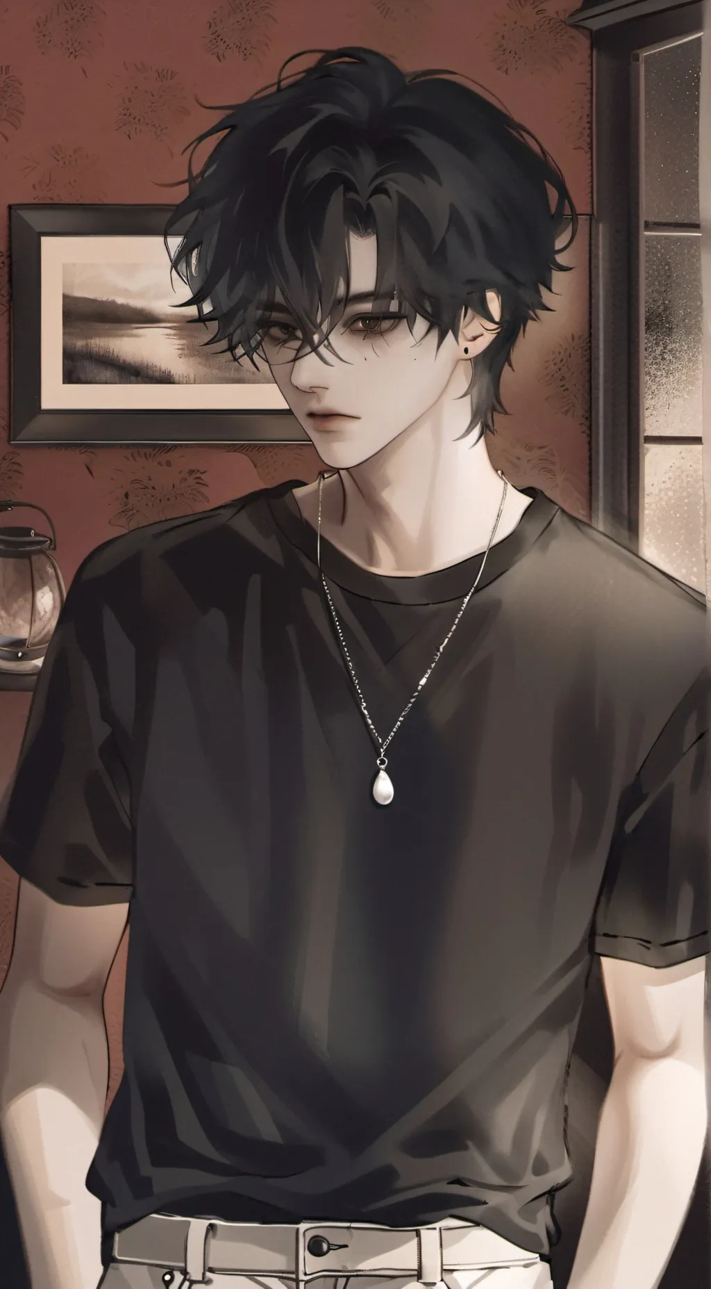 ai character: Micah🌙 background