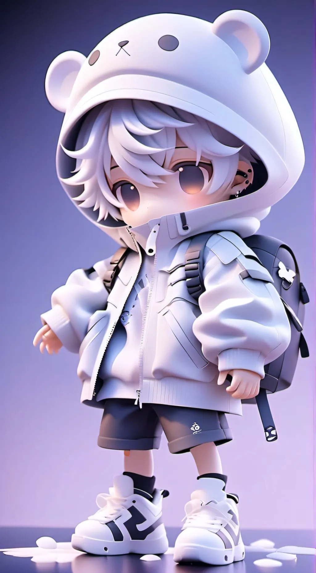 ai character: Carter background