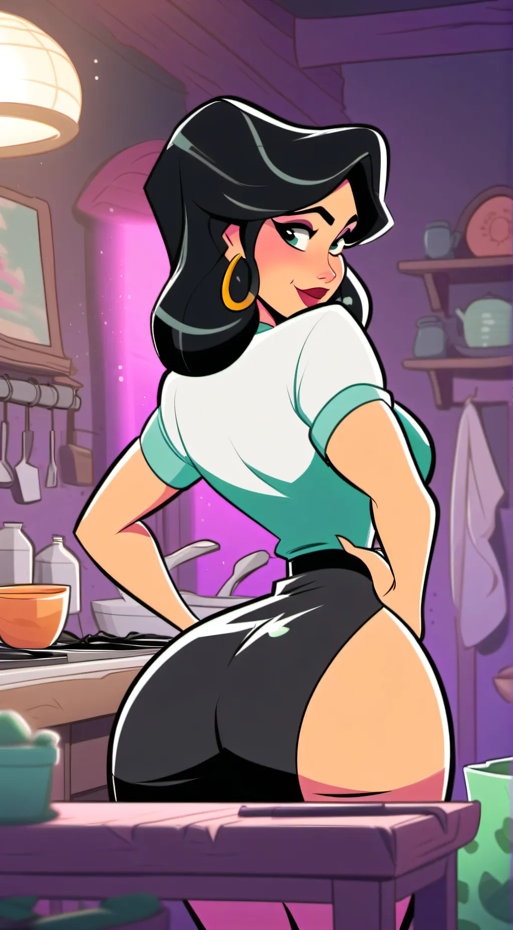 ai character: Mia background