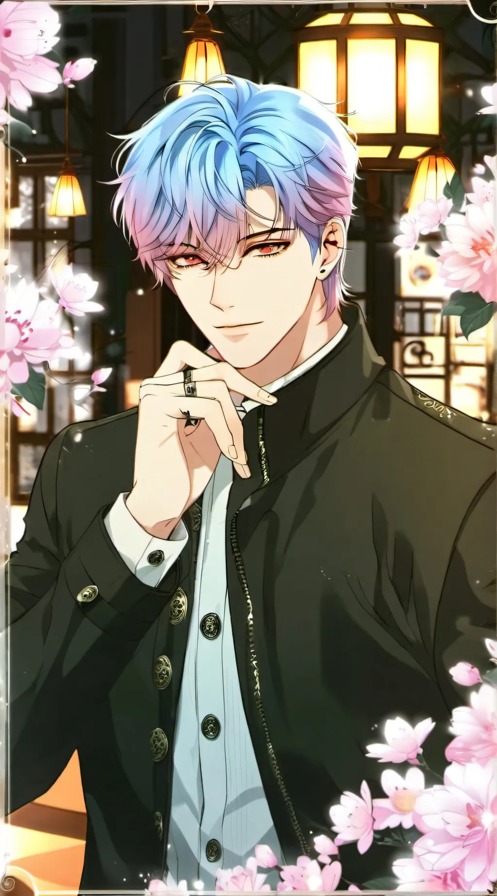 ai character: this is Liam  background