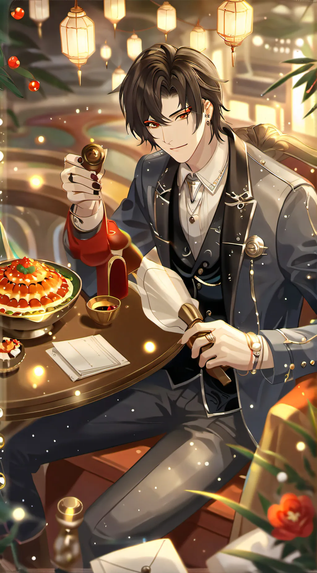 ai character: Wo's Wolrd  background