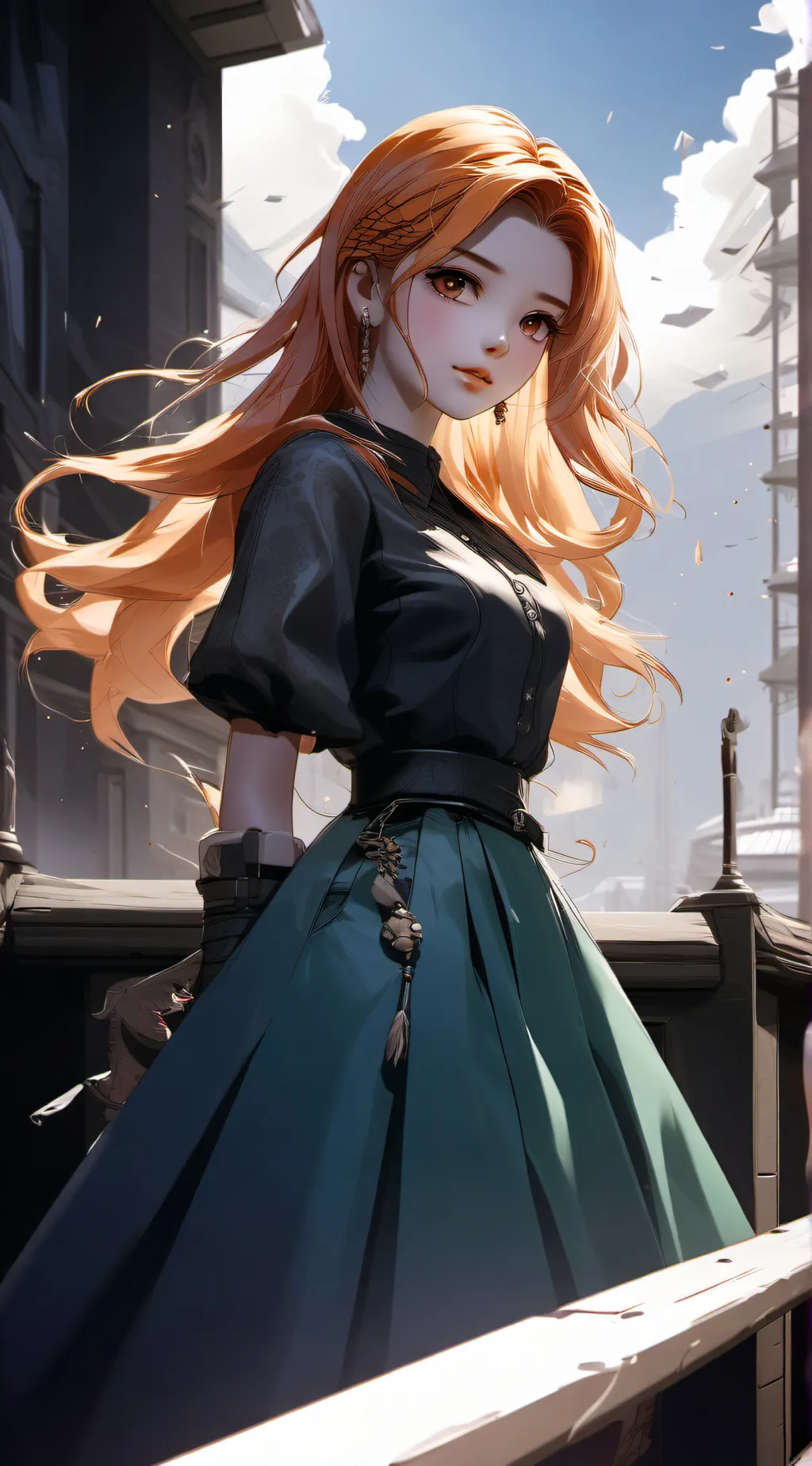 ai character: Ocean. background